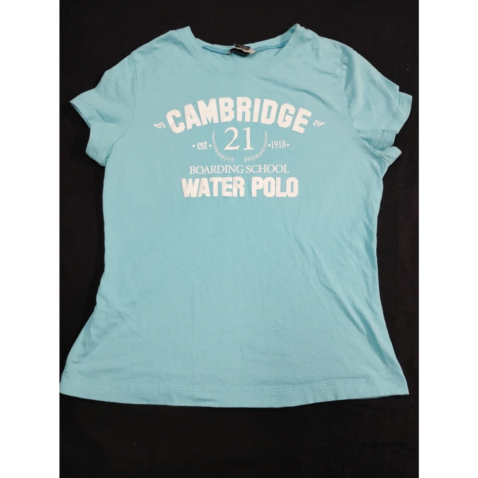 Maurice Lacroix Cambridge Water Polo Graphic Tee - Light Blue Size L / US 10 / IT 46 - 1 Thumbnail