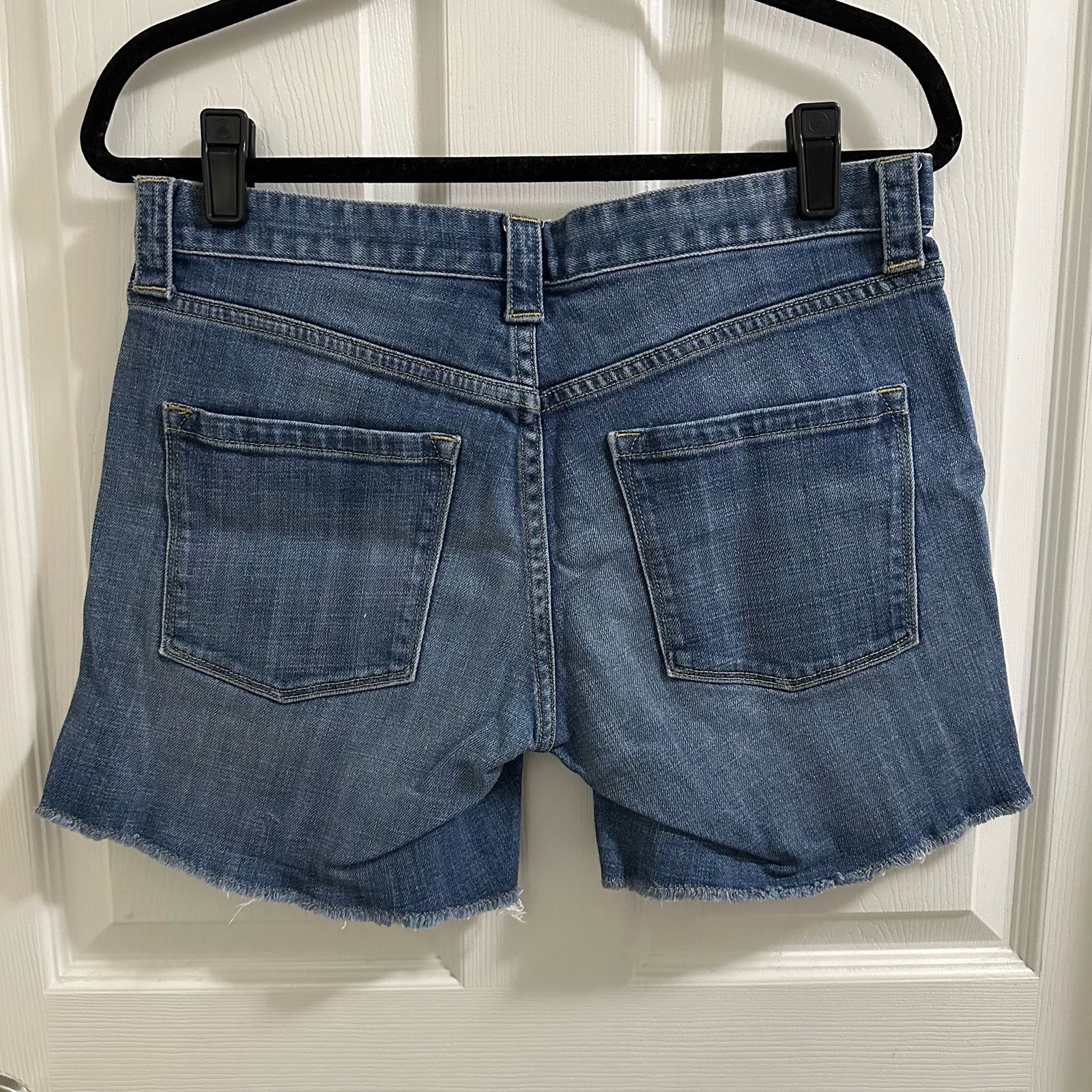 J.Crew J.Crew Cut-off Denim Stretch Jean Shorts Women’s size 4 Size 27" / US 4 / IT 40 - 3 Thumbnail