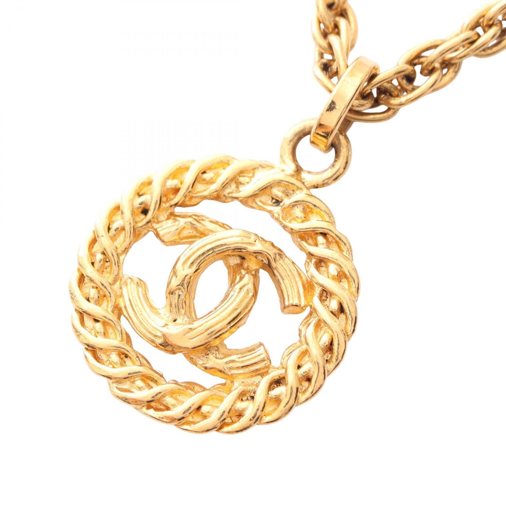 Chanel Chanel Chanel Coco Mark Necklace Metal Necklace DUTY FREE for USA Size ONE SIZE - 1 Thumbnail