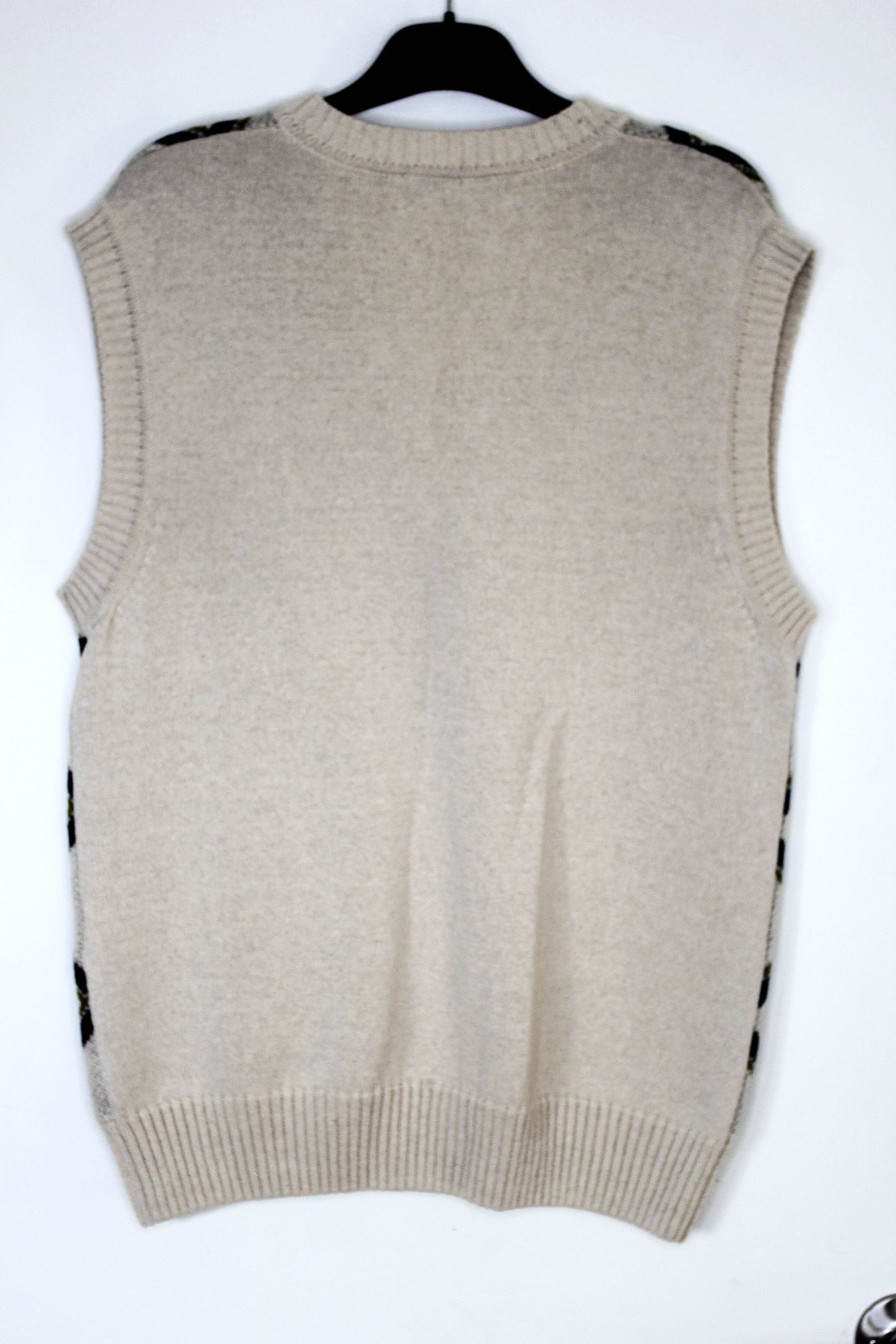 Palmes BNWT SS25 PALMES ARGYLE KNITTED VEST S Size US S / EU 44-46 / 1 - 3 Thumbnail