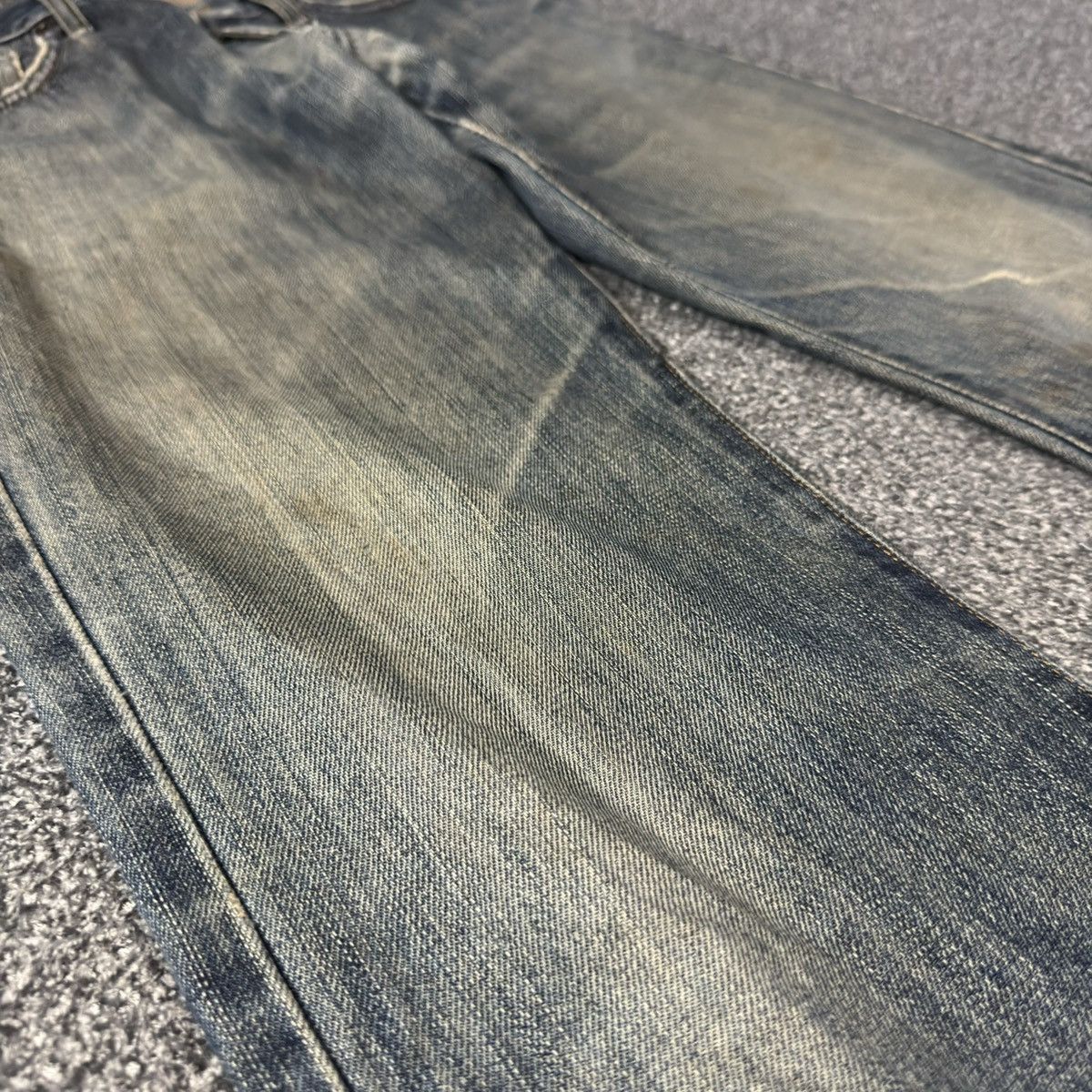 Kapital 🔥🇯🇵 Japanese Vintage 90s Edwin Lot. 403 Rusty Mud Wash Denim Size US 30 / EU 46 - 7 Thumbnail