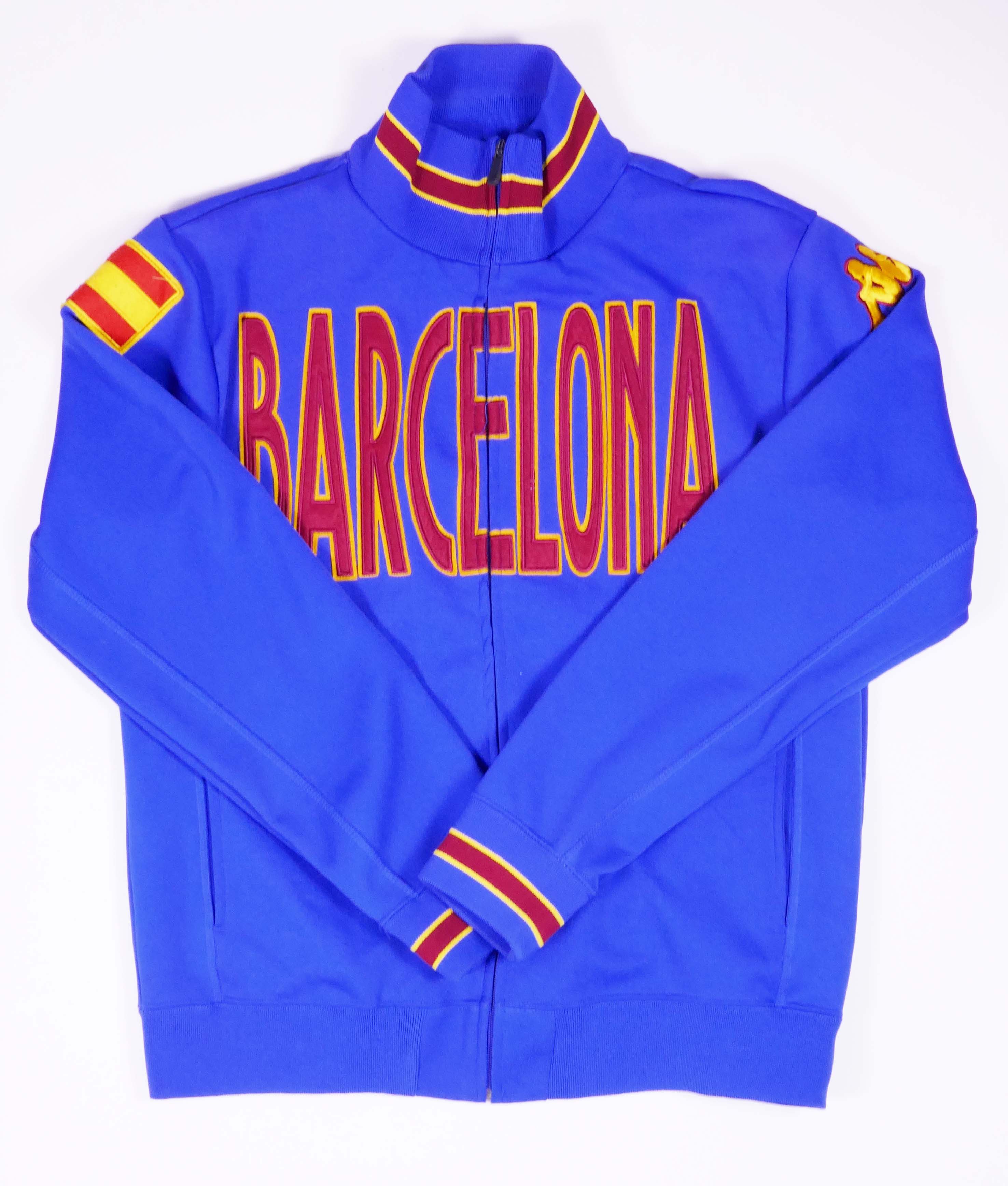 Kappa Barcelona Kappa Vintage Zip Up Track Jacket Y2K Size US XL / EU 56 / 4 - 1 Thumbnail
