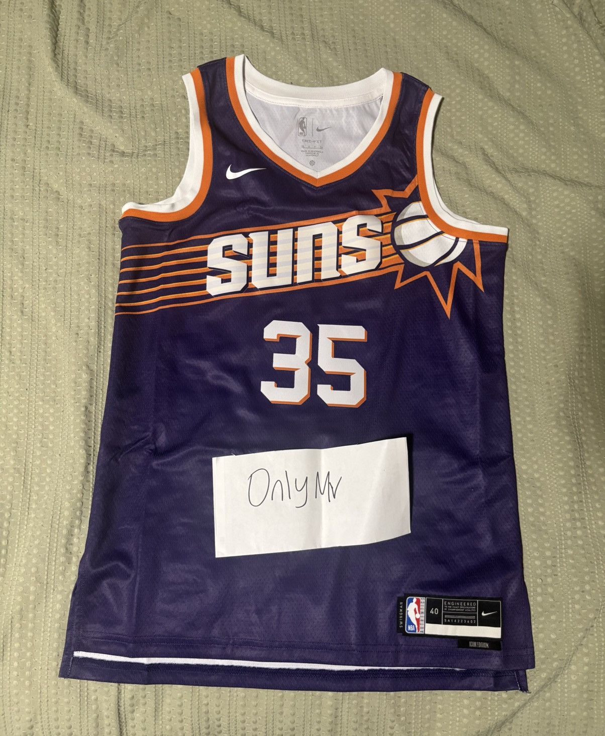 NBA Kevin Durant Suns Jersey Size US S / EU 44-46 / 1 - 1 Thumbnail