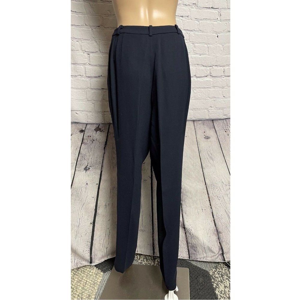 Emanuel Ungaro Emanuel Ungaro Navy Blue Dress Pants Size 4 Size 27" / US 4 / IT 40 - 3 Thumbnail