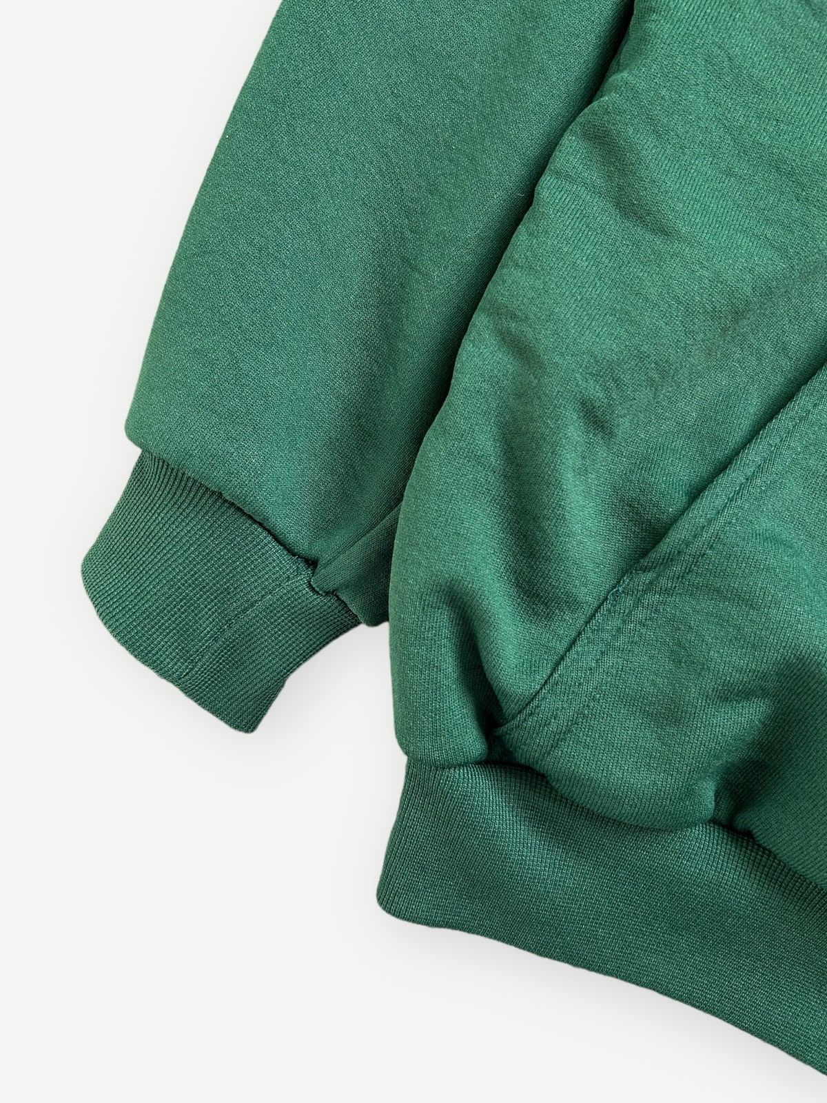 Vintage Vintage 80s Pluma Thermal Lined Zip Up Blank Sweatshirt Size US XL / EU 56 / 4 - 2 Thumbnail