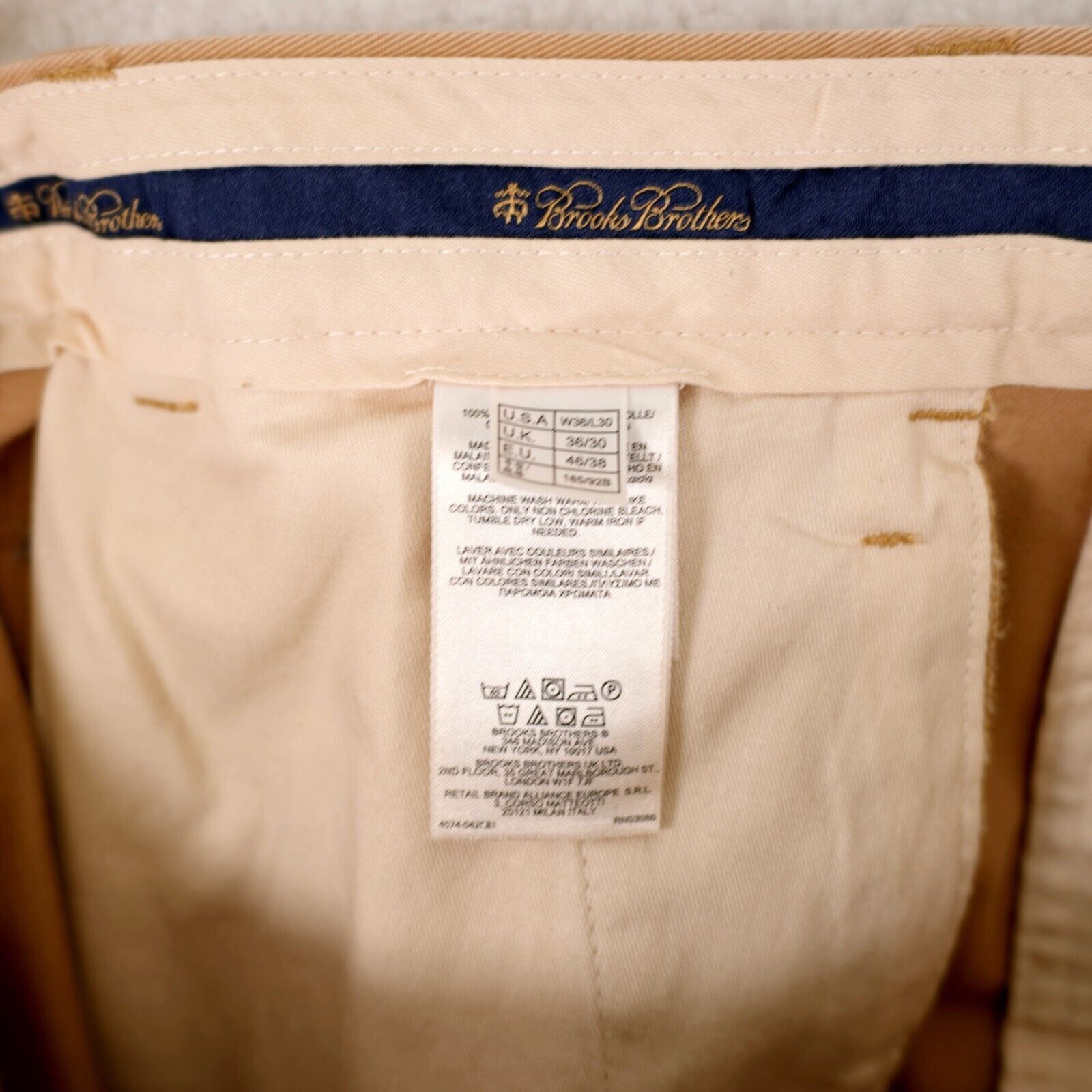 Brooks Brothers Brooks Brothers Advantage Chino Elliot Cotton Pleat Cuffed T Size US 36 / EU 52 - 9 Thumbnail