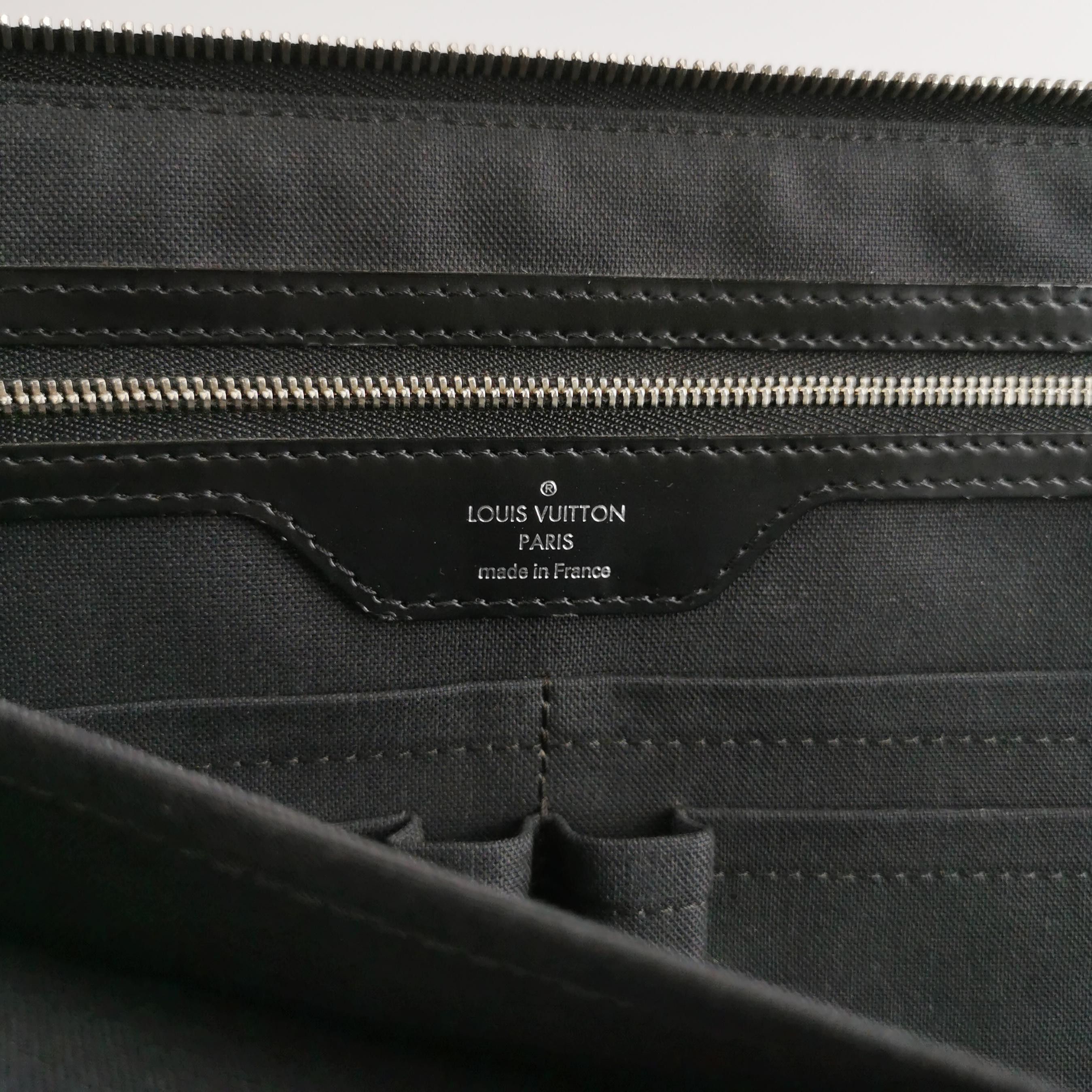 Louis Vuitton Louis Vuitton (LV) Pochette Jour Checkerboard Zip Clutch -y Size ONE SIZE - 4 Thumbnail