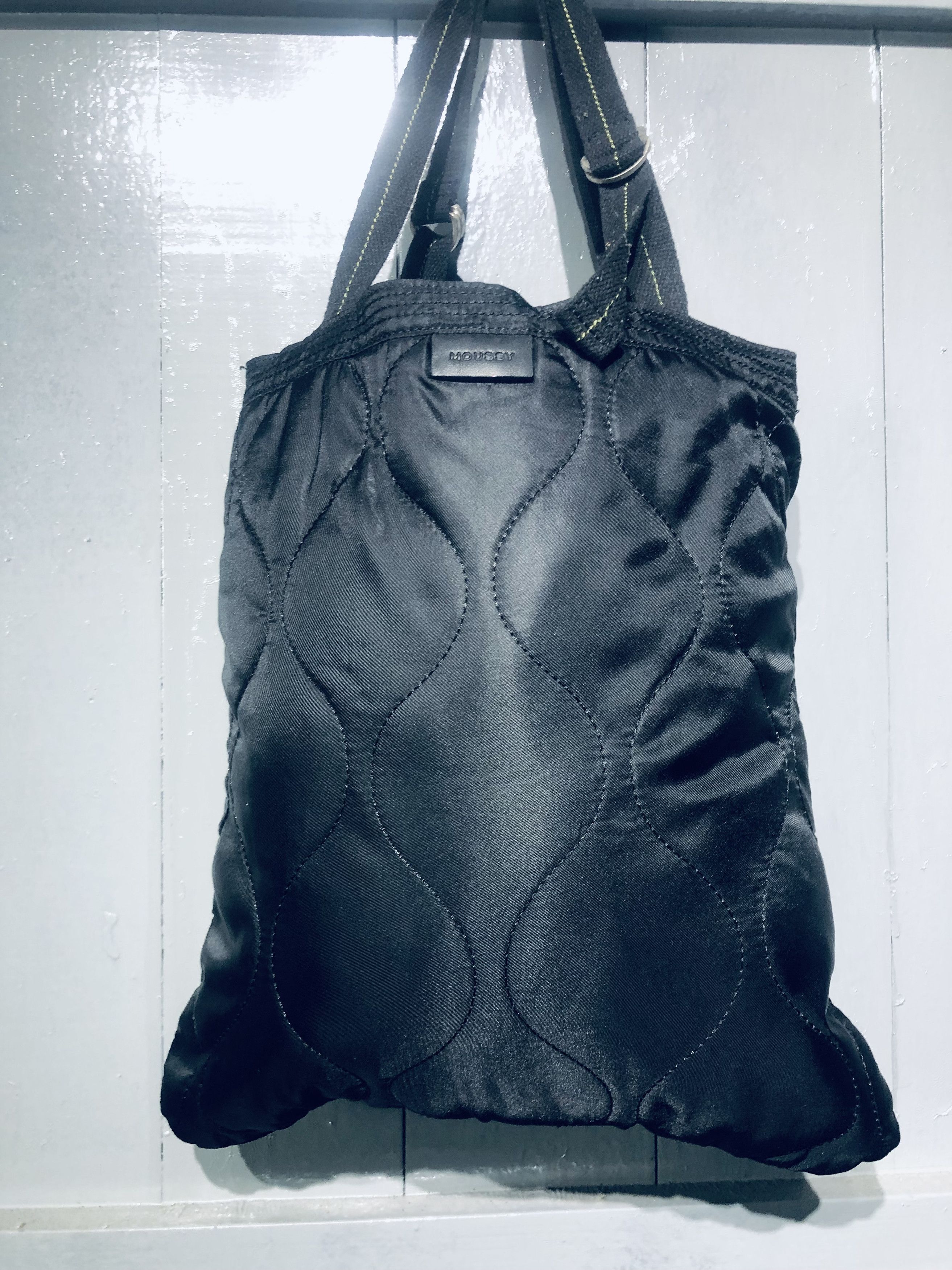 Japanese Brand × MOUSSY JAPANESE MOUSSY FASHION STYLE PUFFER TOTEBAG Size ONE SIZE - 4 Thumbnail