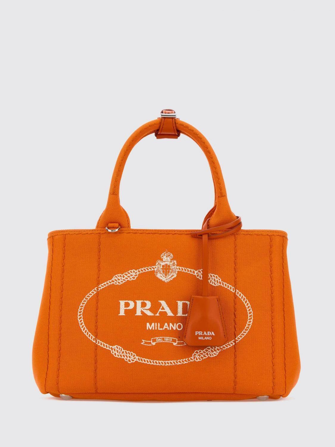 Prada Prada Handbag Woman Orange Size ONE SIZE - 1 Preview