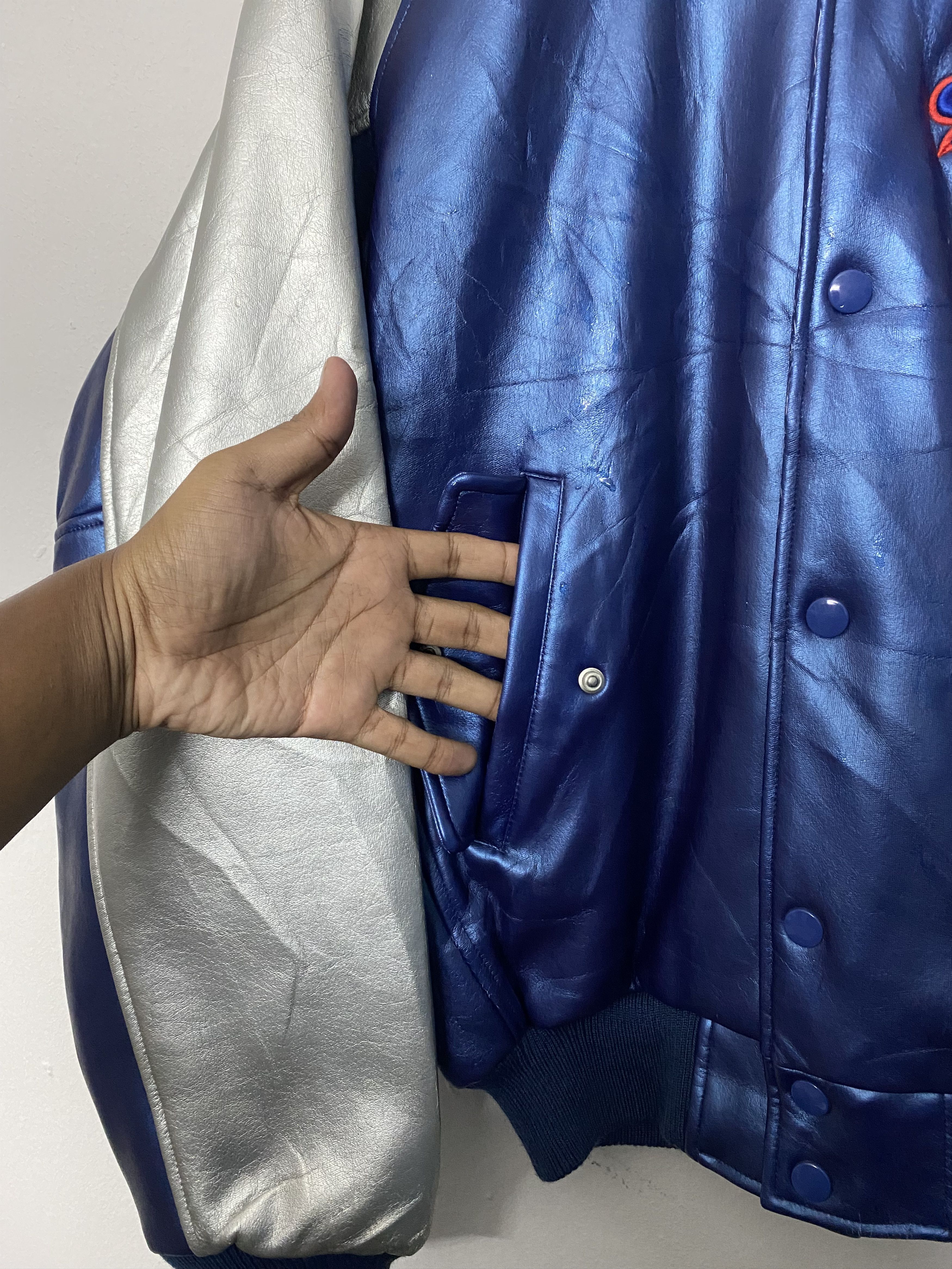 Mizuno Mizuno Fighters Japan Baseball Varsity Jacket Size L Size US L / EU 52-54 / 3 - 6 Thumbnail