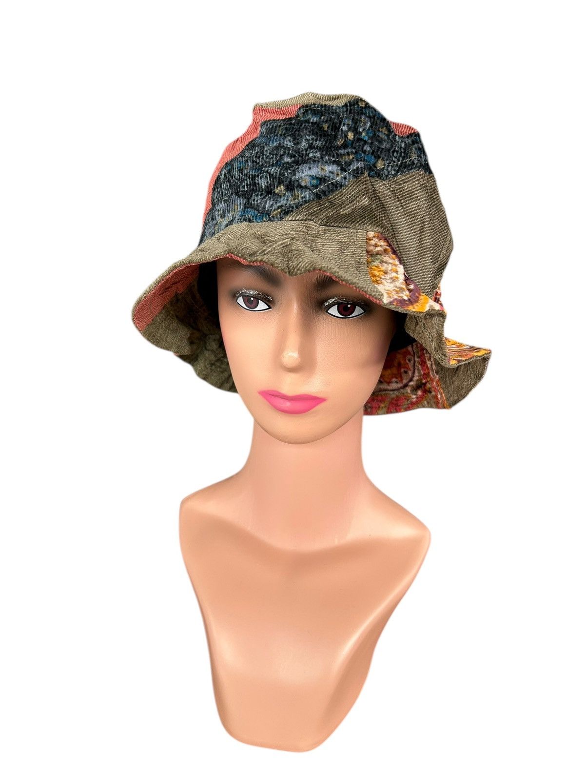 Japanese Brand × Kapital × Vintage Inspired By Kapital Patchwork Bucket Hats Size ONE SIZE - 5 Thumbnail