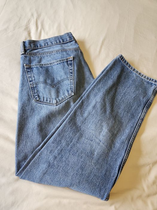 Levi's Mens 505 Levi's size 36/32 rare blank red tab trademark | Grailed
