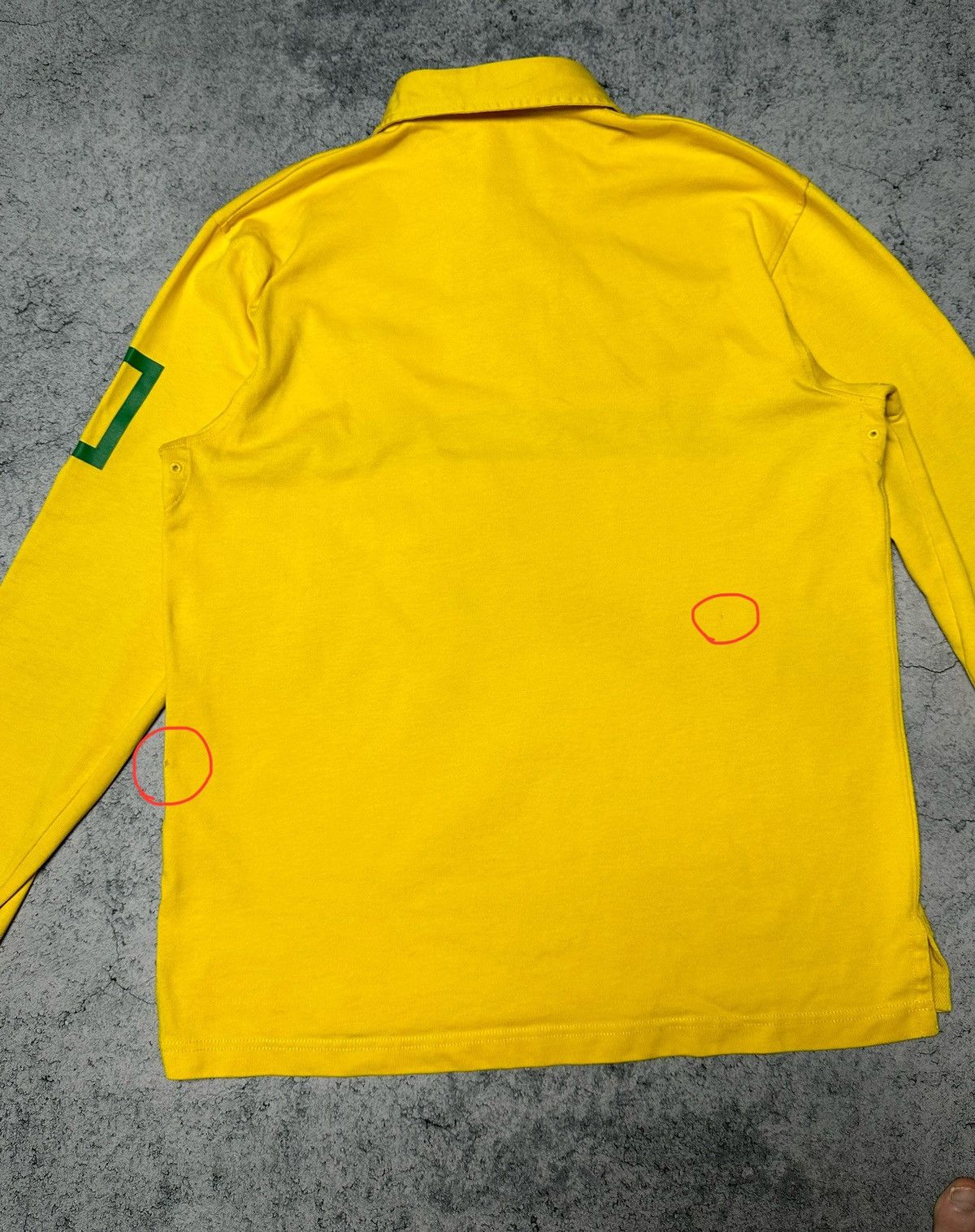 Nike Vintage Nike Brazil #10 Rugby Polo Long Sleeve Shirt Size US L / EU 52-54 / 3 - 14 Thumbnail