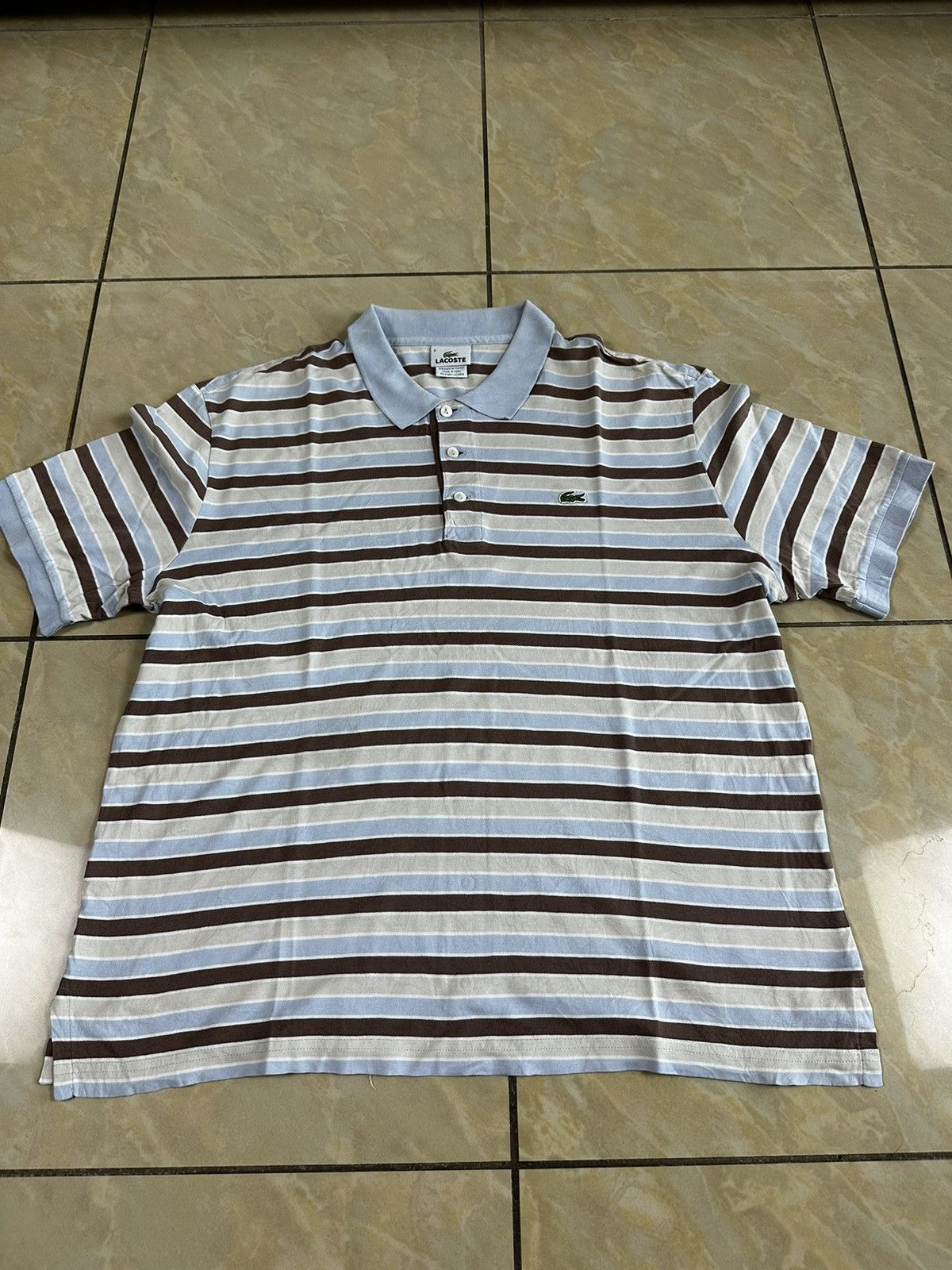 Lacoste Lacoste Vintage Polo Shirt Size US XL / EU 56 / 4 - 1 Thumbnail