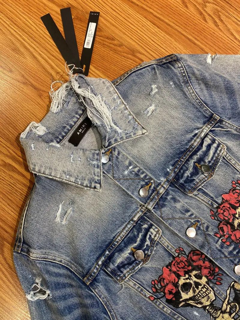 Amiri Mike Amiri Grateful Dead Denim Jacket Size US M / EU 48-50 / 2 - 3 Thumbnail