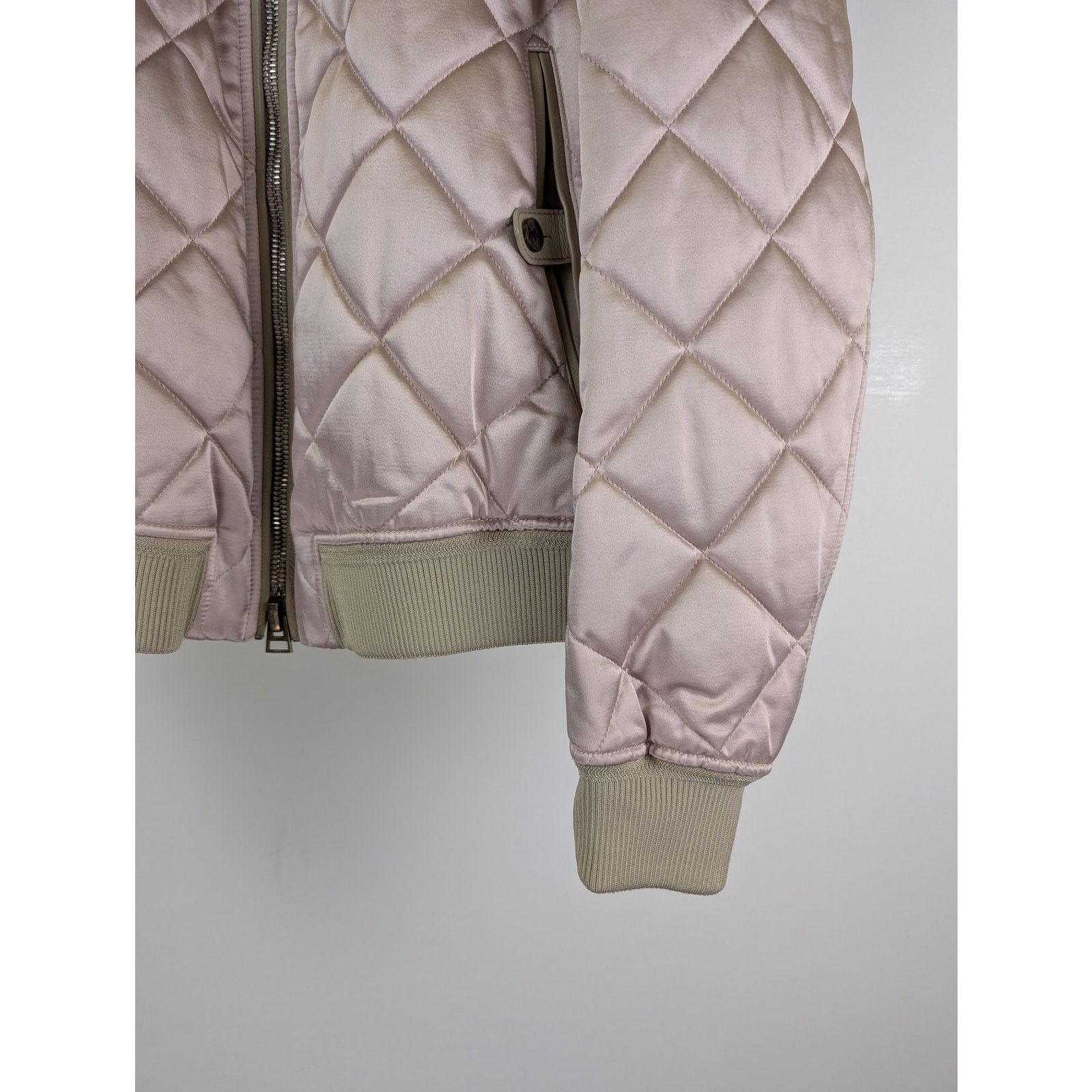 Tom Ford o1rshd1 Outerwear Blouson Bomber Jacket in Light Pink Size US M / EU 48-50 / 2 - 4 Thumbnail