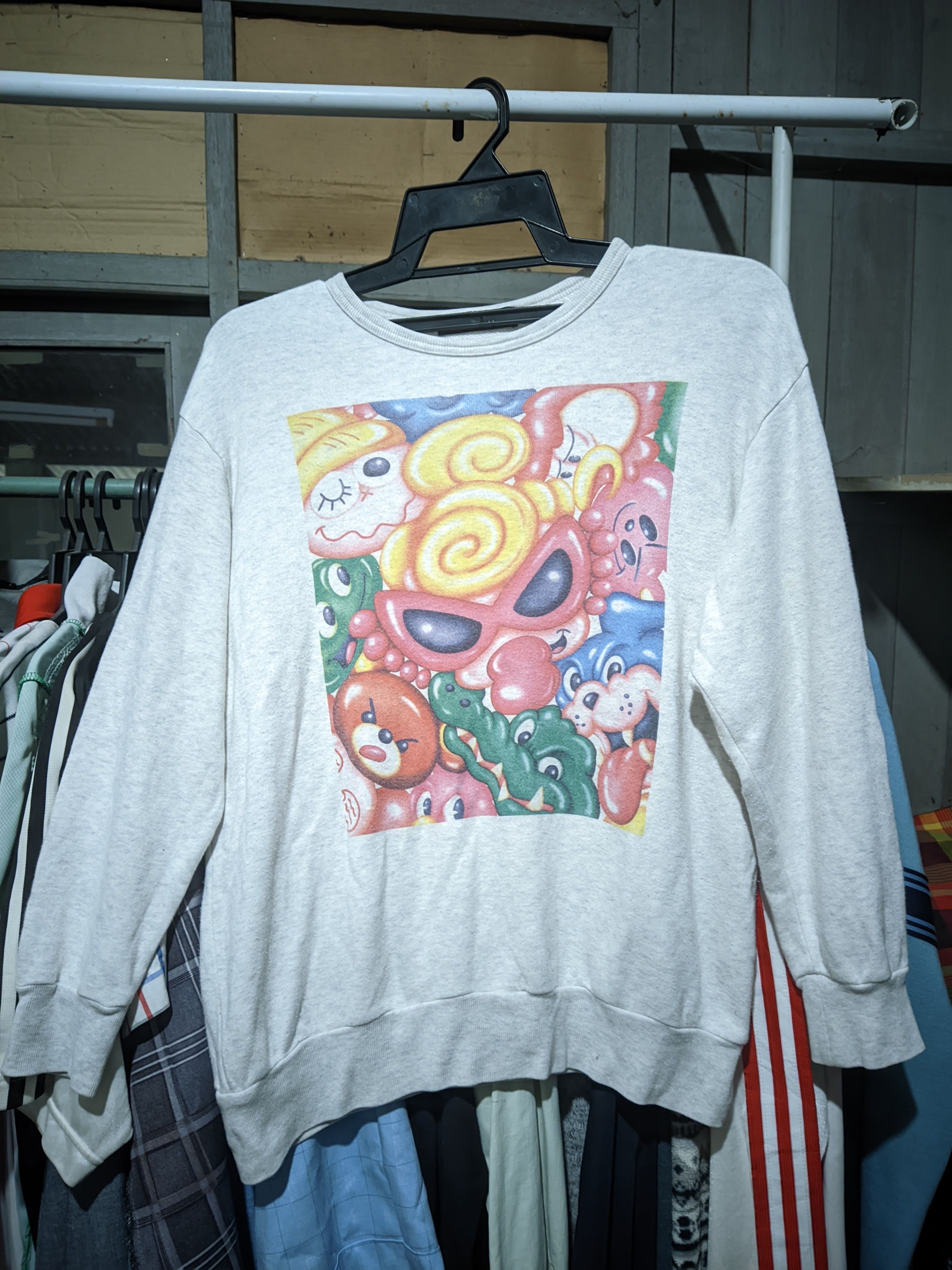 Hysteric Glamour Hysteric Mini Crewneck sweatshirt colorful graphic print Size M / US 6-8 / IT 42-44 - 1 Thumbnail