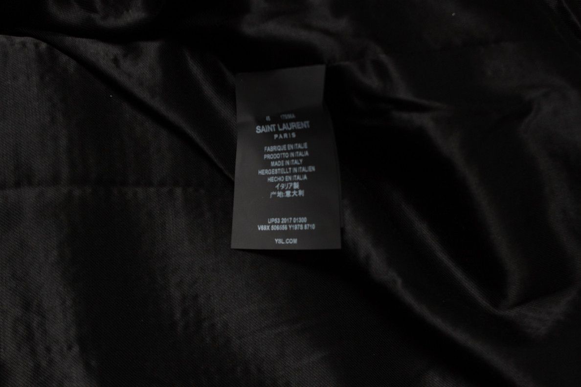 Saint Laurent Paris Saint Laurent, 2017 sequin bomber jacket Size US M / EU 48-50 / 2 - 10 Thumbnail