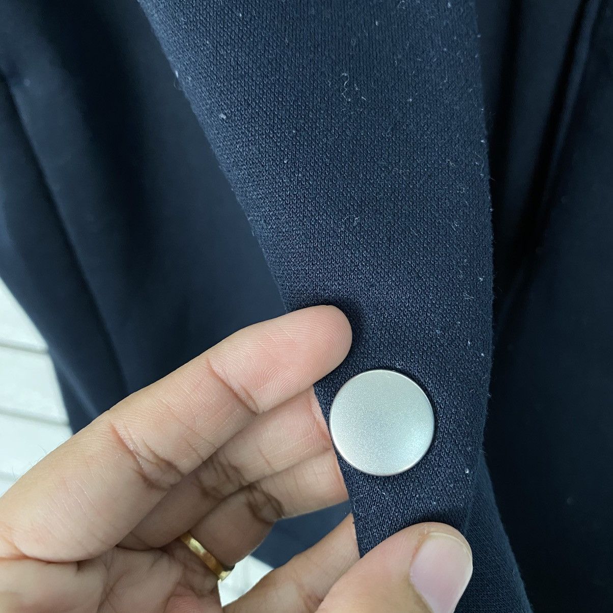 Japanese Brand Vintage Oversize Snap Button Jacket Ships Issey Miyake Size US M / EU 48-50 / 2 - 17 Thumbnail