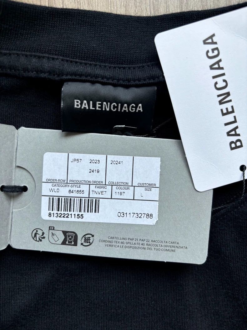 Balenciaga Balenciaga Monogrammed sport crewneck pullover short sleev Size L / US 10 / IT 46 - 4 Thumbnail