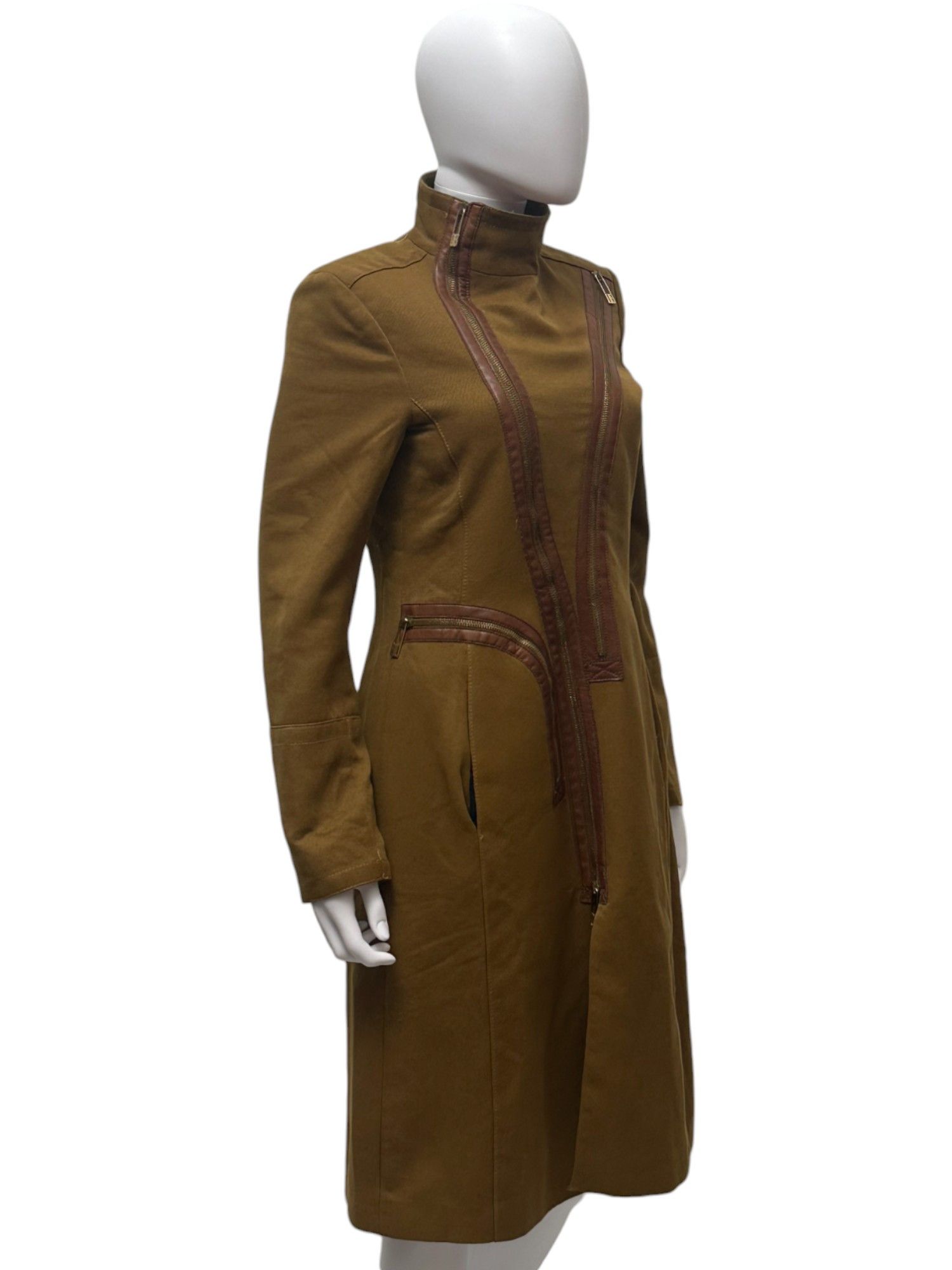 Dirk Bikkembergs FW04 Dirk Bikkembergs brown coat Size M / US 6-8 / IT 42-44 - 5 Thumbnail