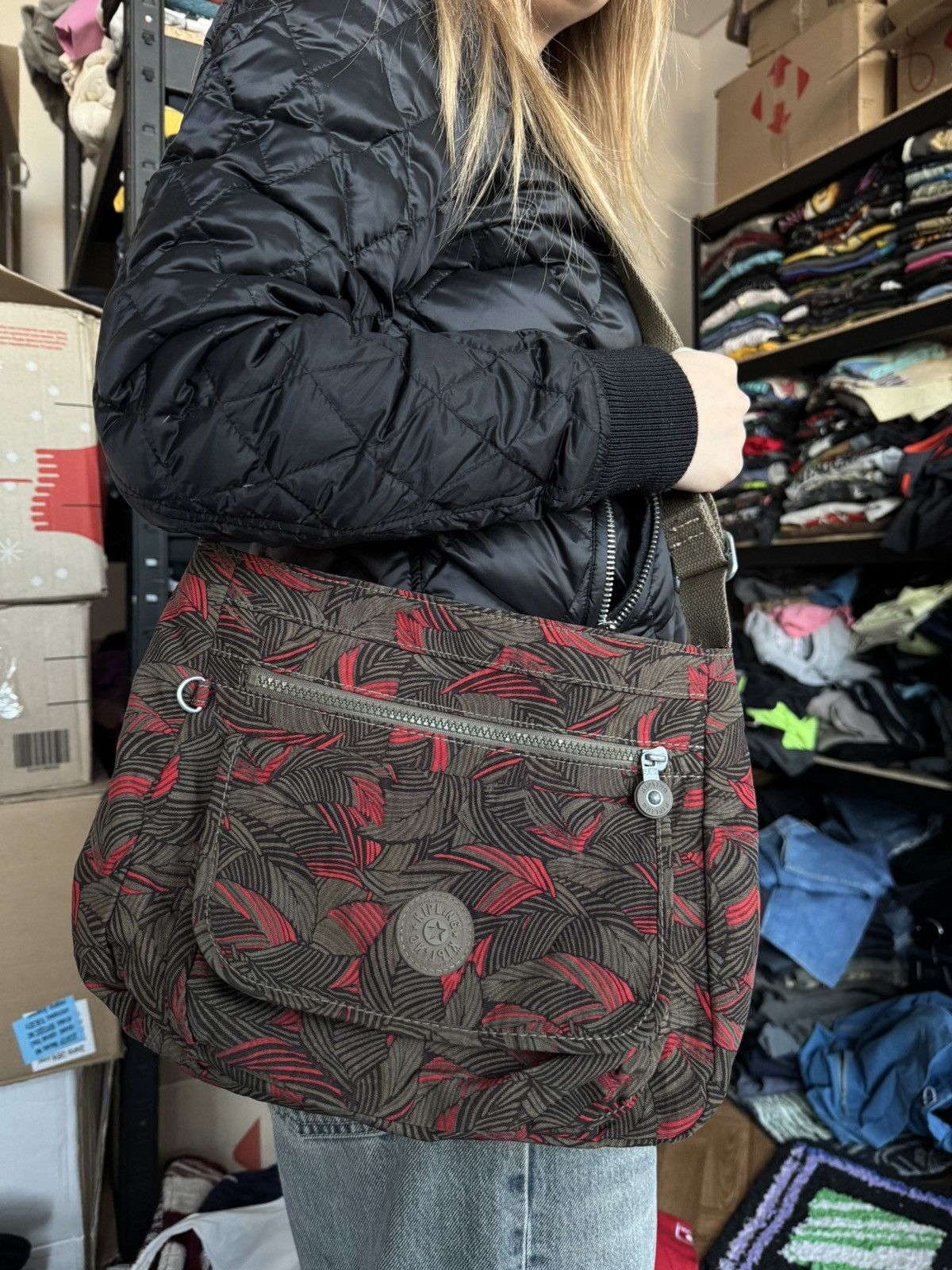 Vintage Vintage Kipling bag streetwear unisex Size ONE SIZE - 2 Thumbnail