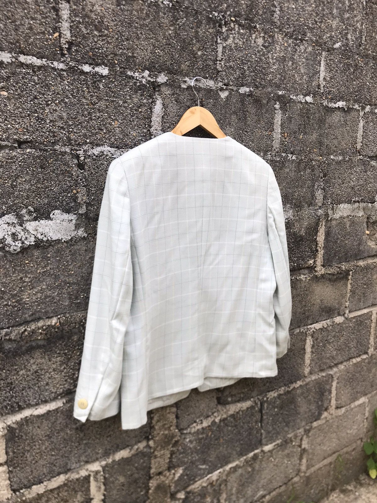 Burberry × Vintage 💥Vintage Burberrys Coat Collarless Size M / US 6-8 / IT 42-44 - 12 Thumbnail