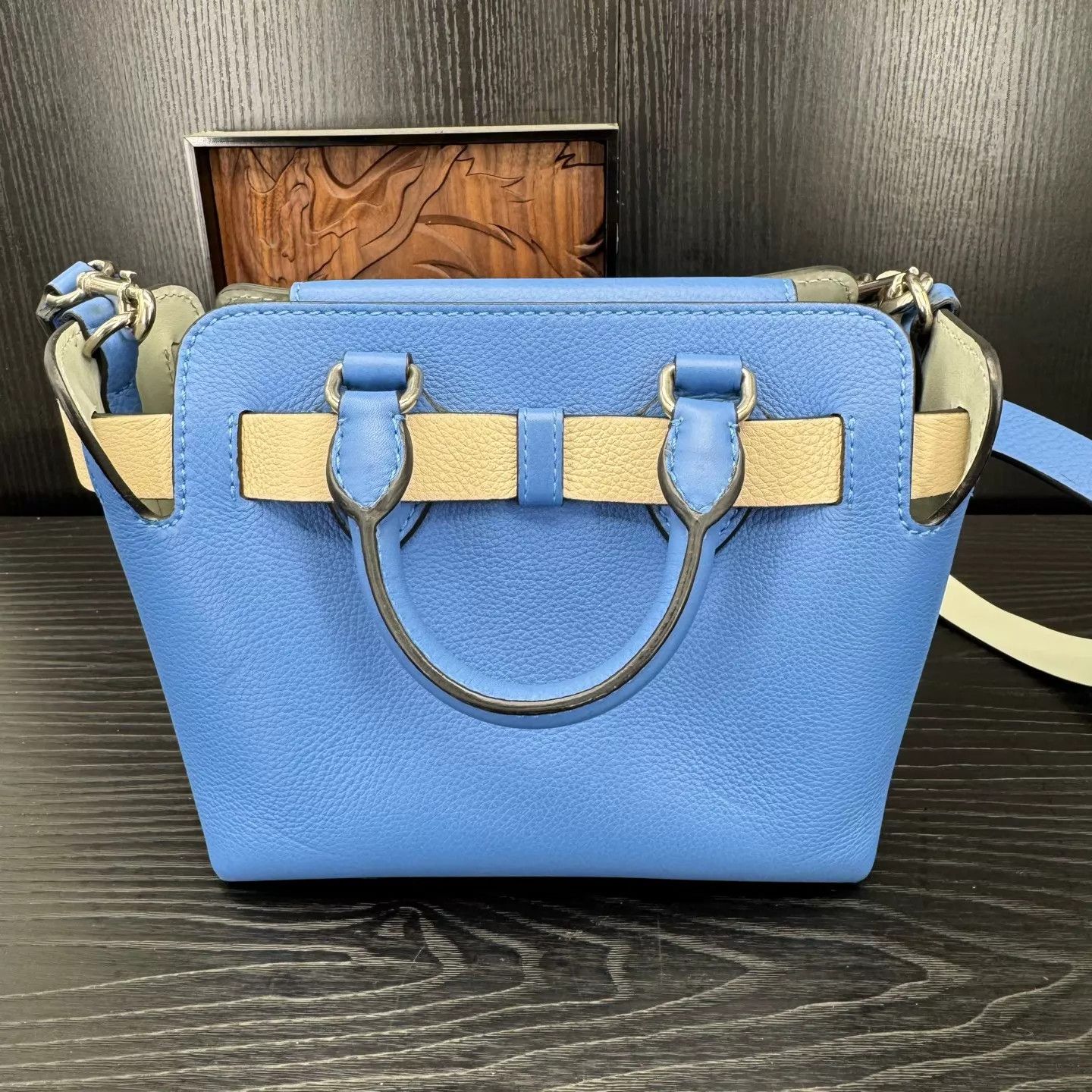 Burberry Burberry belt bag small blue Size ONE SIZE - 1 Thumbnail
