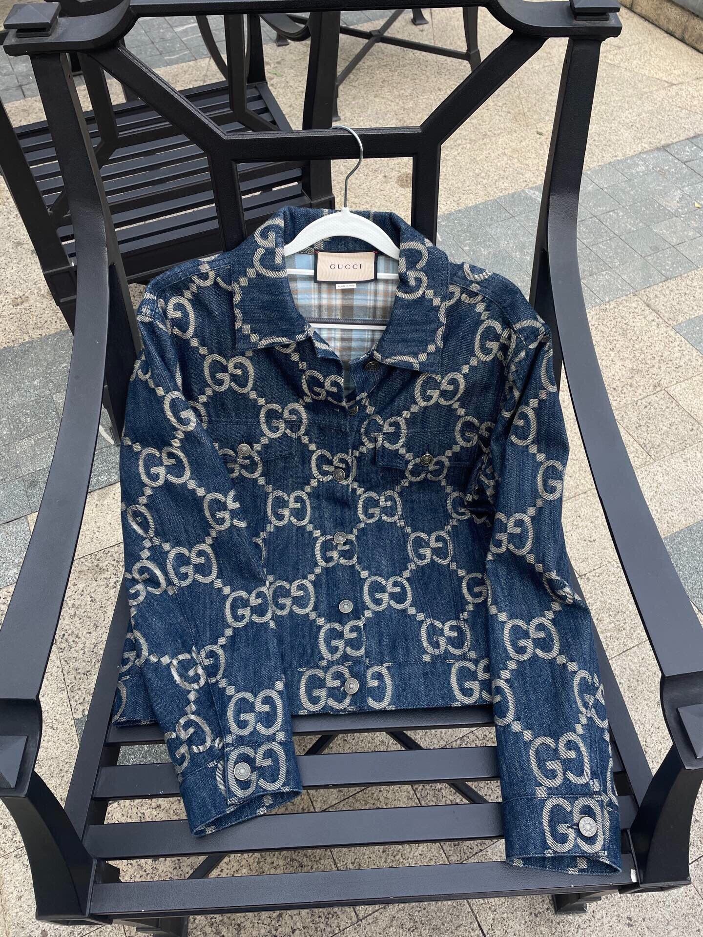 Gucci Gucci Denim Jacket for Sale Size US M / EU 48-50 / 2 - 1 Thumbnail