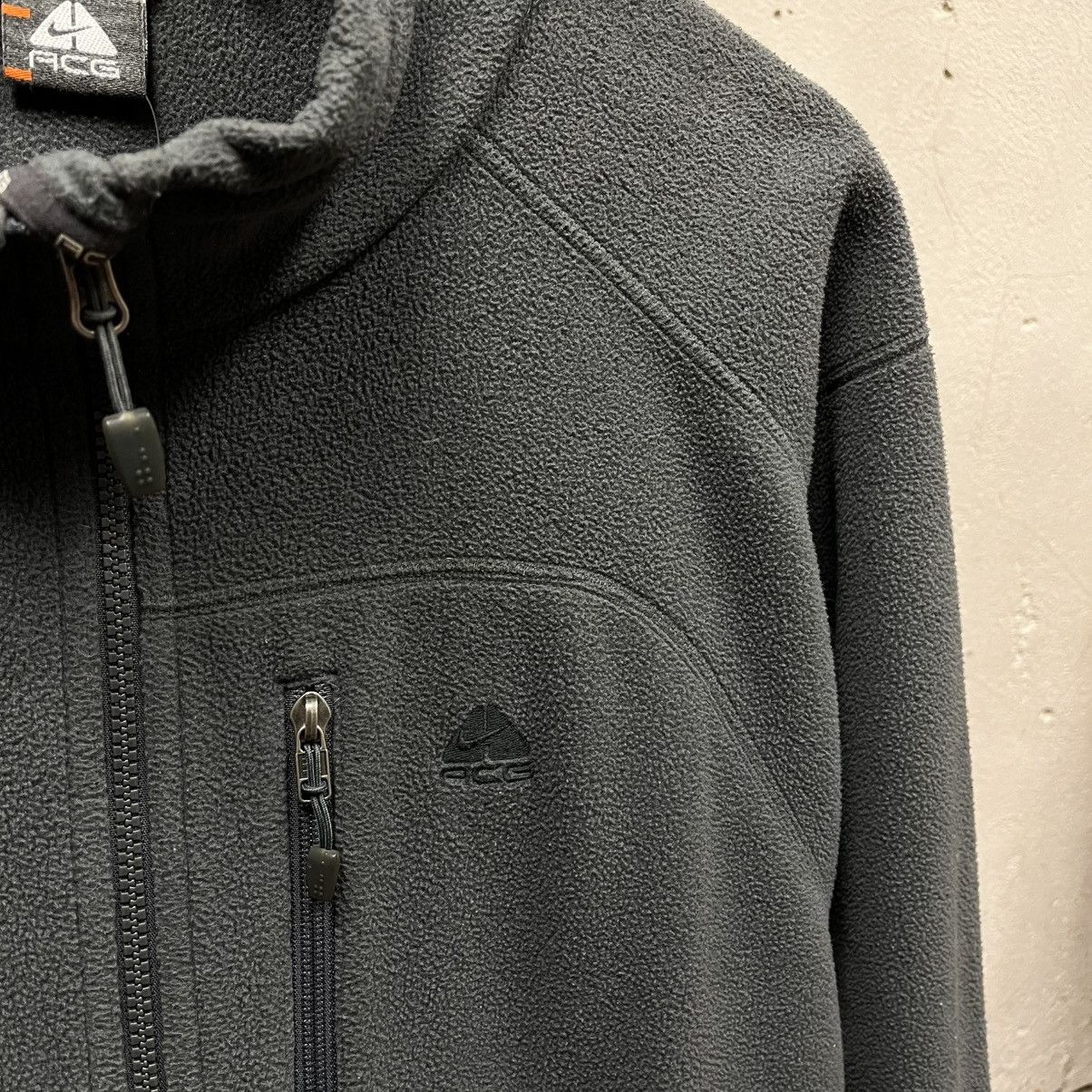 Nike ACG × Vintage Nike ACG Y2K Gray Fleece Tech Jacket Streetwear XL Gorpcore Size US XL / EU 56 / 4 - 2 Thumbnail