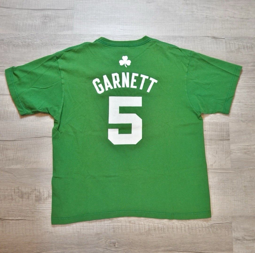 Adidas Adidas Boston Celtics #5 Kevin Garnett T-Shirt NBA Men's Size US L / EU 52-54 / 3 - 8 Thumbnail