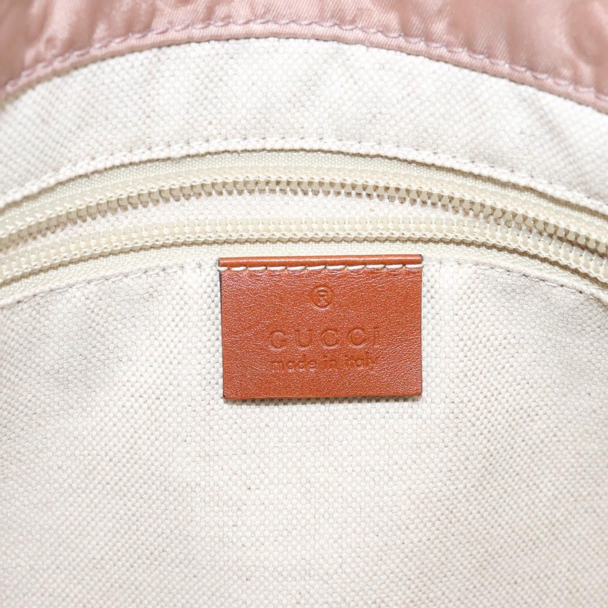 Gucci GUCCI GG Canvas Hand Bag Pink Size ONE SIZE - 15 Thumbnail