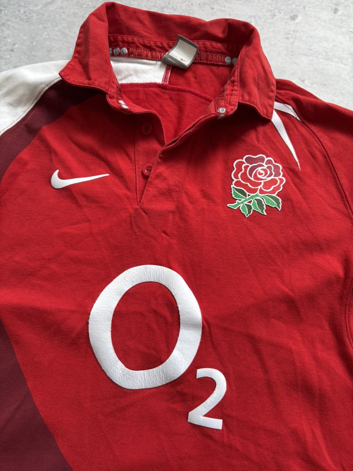 Vintage Vintage Nike jersey soccer O2 England football Size US L / EU 52-54 / 3 - 3 Thumbnail
