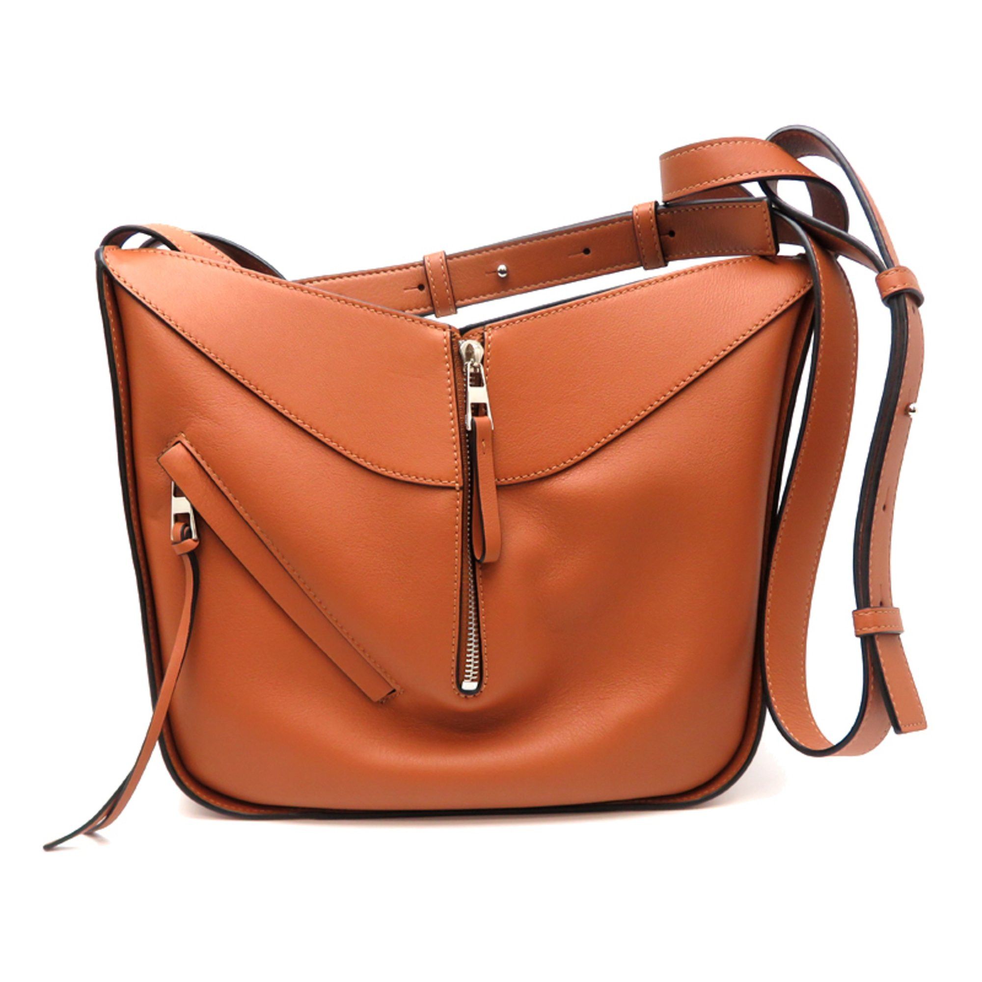 Loewe Loewe Hammock Bag, Small, Women's Shoulder 387.30.S35, Classic Calfskin, Tan Size ONE SIZE - 1 Thumbnail