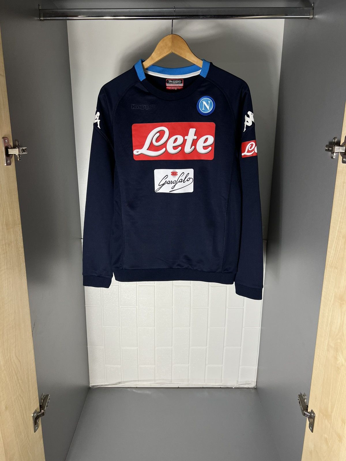 Kappa VINTAGE KAPPA FC NAPOLI ITALY RETRO SOCCER JERSEY Y2K 90s Size US S / EU 44-46 / 1 - 8 Thumbnail