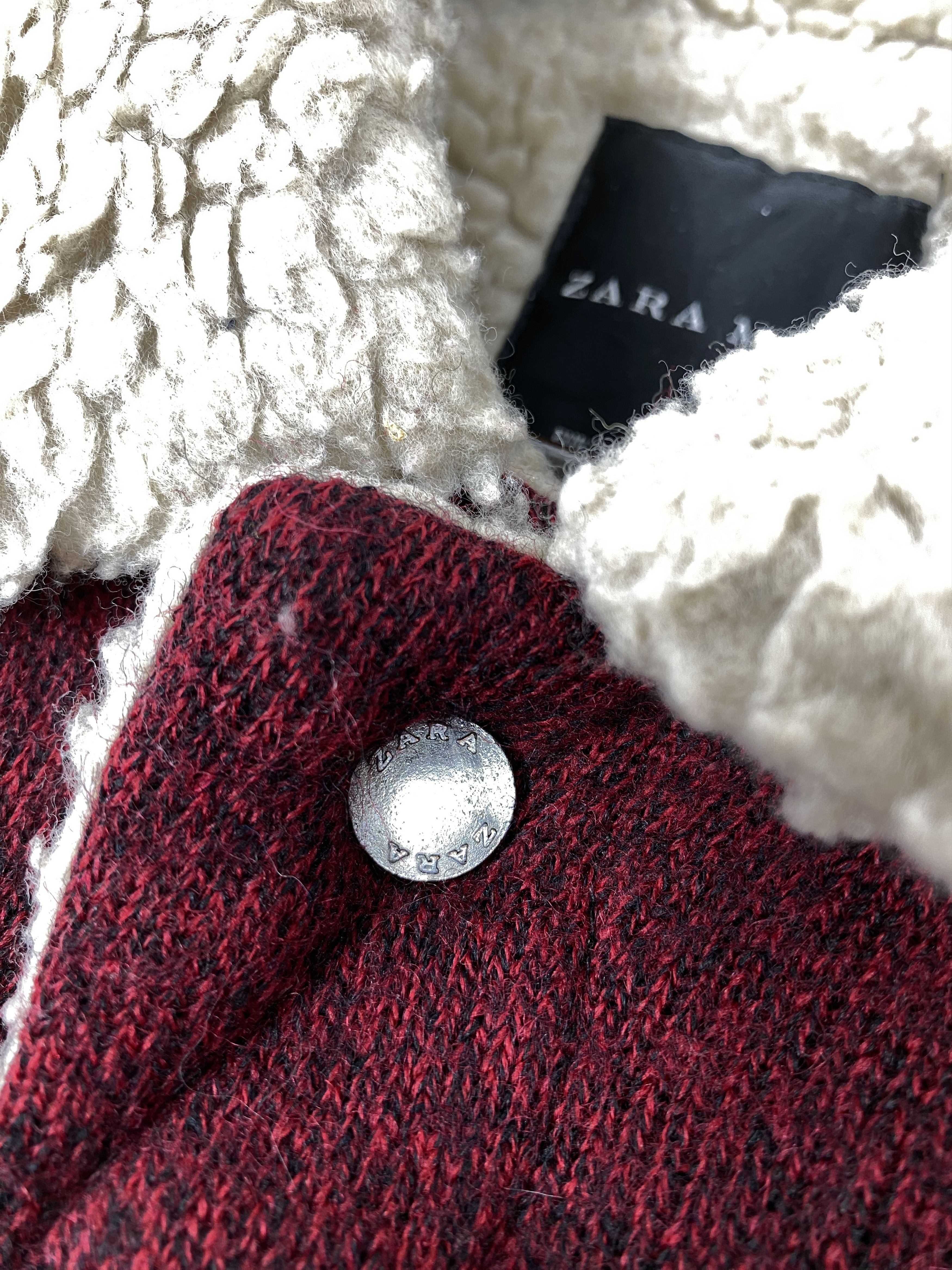 Zara Vintage Zara Man Wool Sherpa Lining Jacket PJ2448 Size US S / EU 44-46 / 1 - 3 Thumbnail