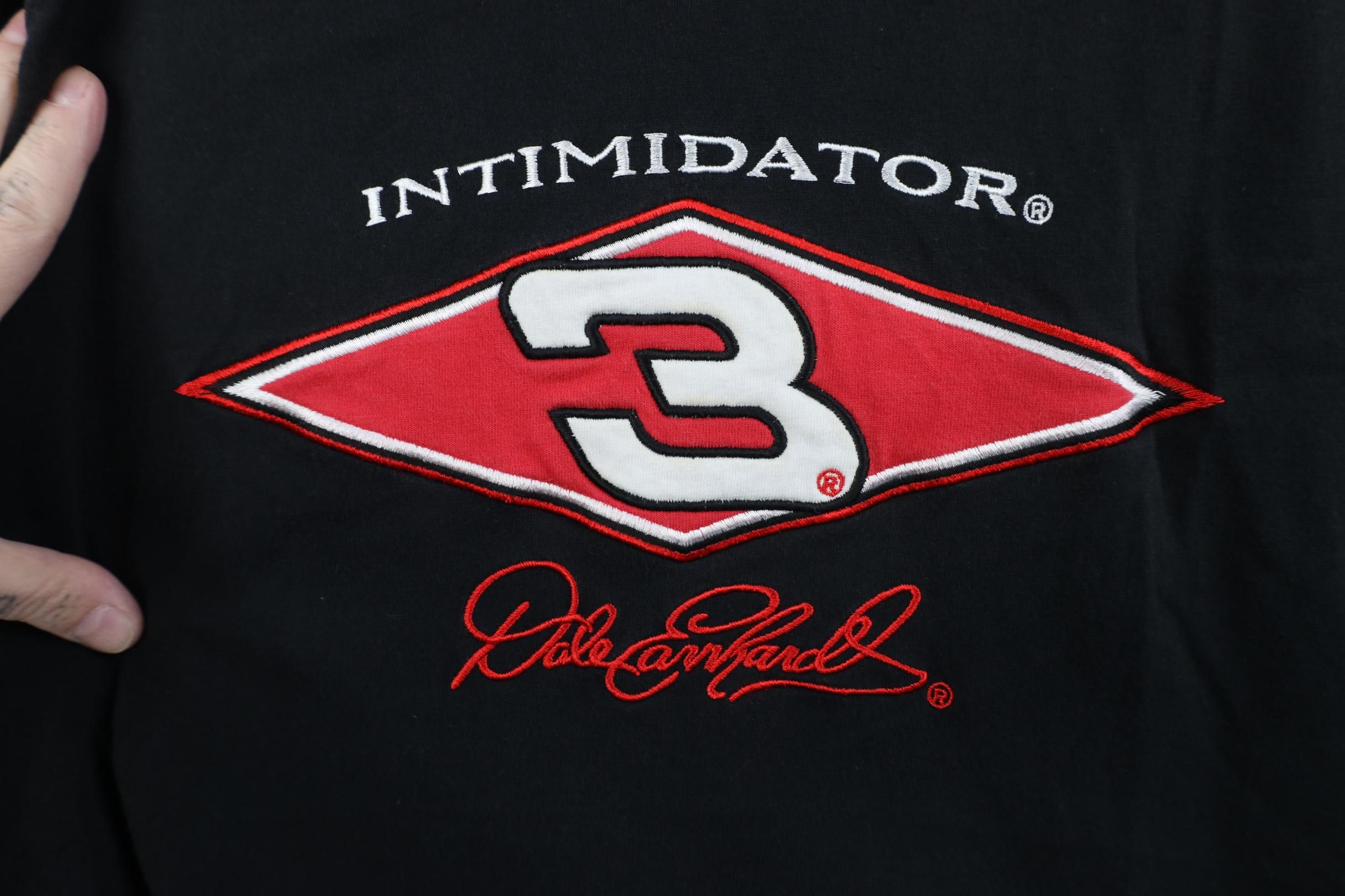 Vintage Vintage 90s NASCAR Earnhardt Intimidator Racing T-Shirt Size US XL / EU 56 / 4 - 7 Thumbnail