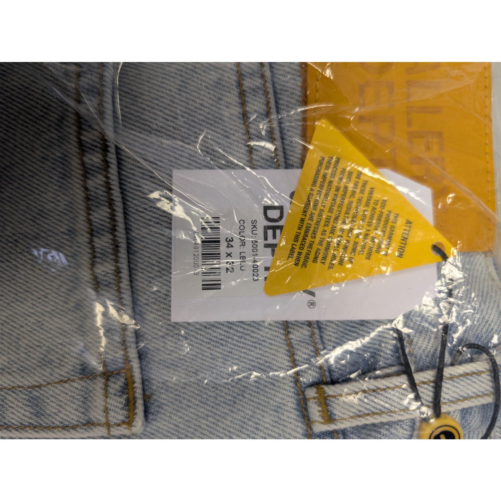 Gallery Dept. o1rshd1 Size: 34 x 32 / Pascal 5001 Straight-Leg Denim Jeans Size US 34 / EU 50 - 23 Thumbnail
