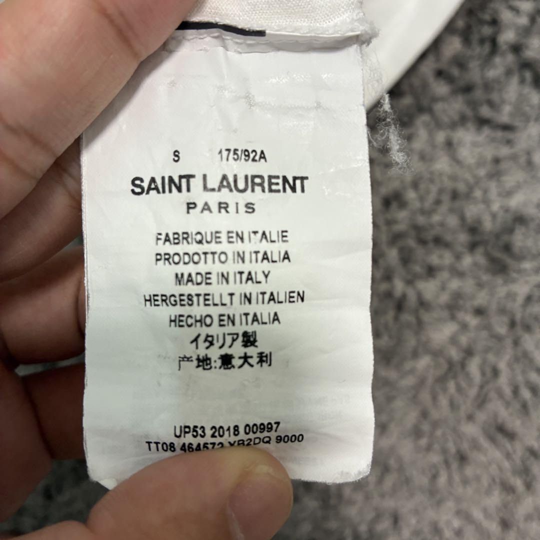 Saint Laurent Paris Saint Laurent Paris Tee Shirt Size US S / EU 44-46 / 1 - 4 Thumbnail