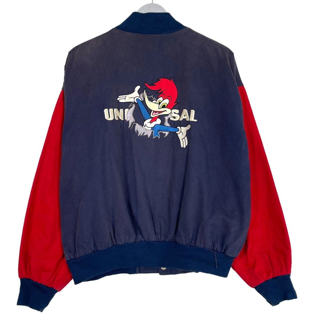 Universal Studios × Vintage 💥90s UNIVERSAL STUDIOS SUNFADED VARSITY JACKET Size US S / EU 44-46 / 1 - 10 Thumbnail