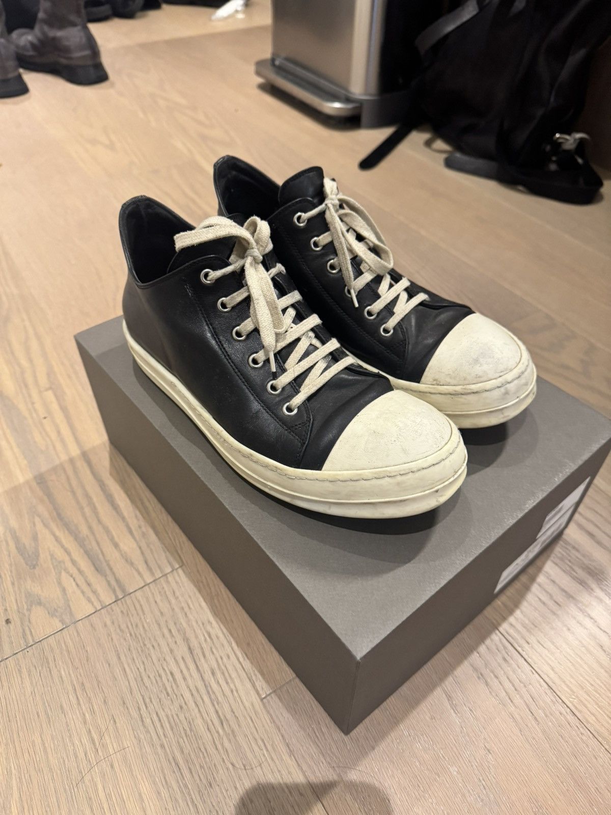 靴 Rick Owens Sneakers Ramons 42 RICK OWENS RAMONE JUMBO LOW 'PALE BLUE' 42 | eBay