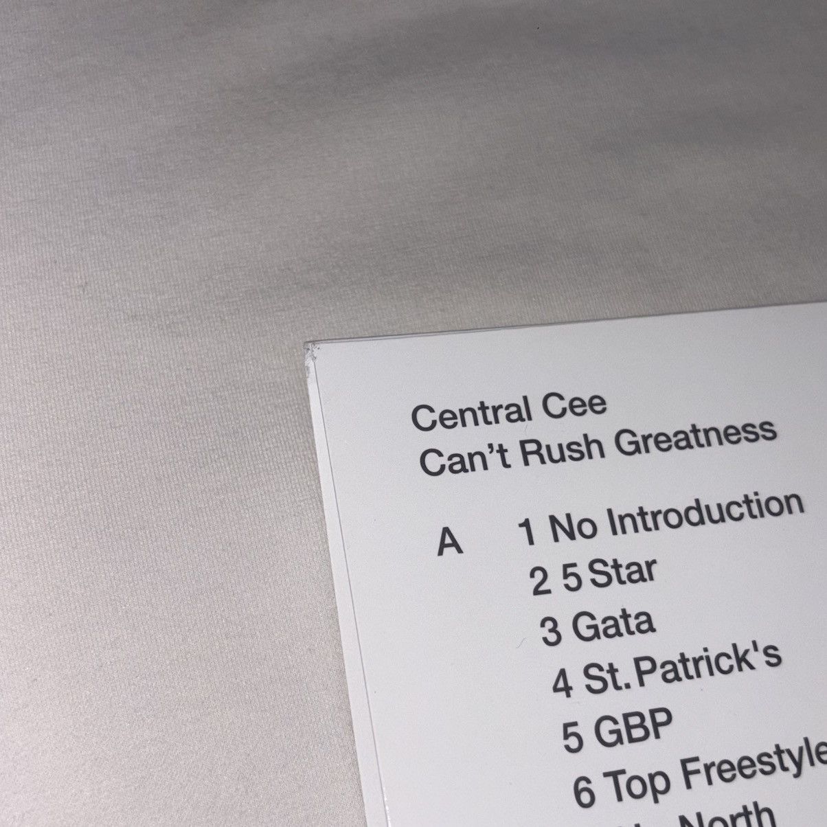 POST ARCHIVE FACTION (PAF) [RARE] Central Cee x Post Archive Faction Hand-Signed Vinyl Size ONE SIZE - 3 Thumbnail