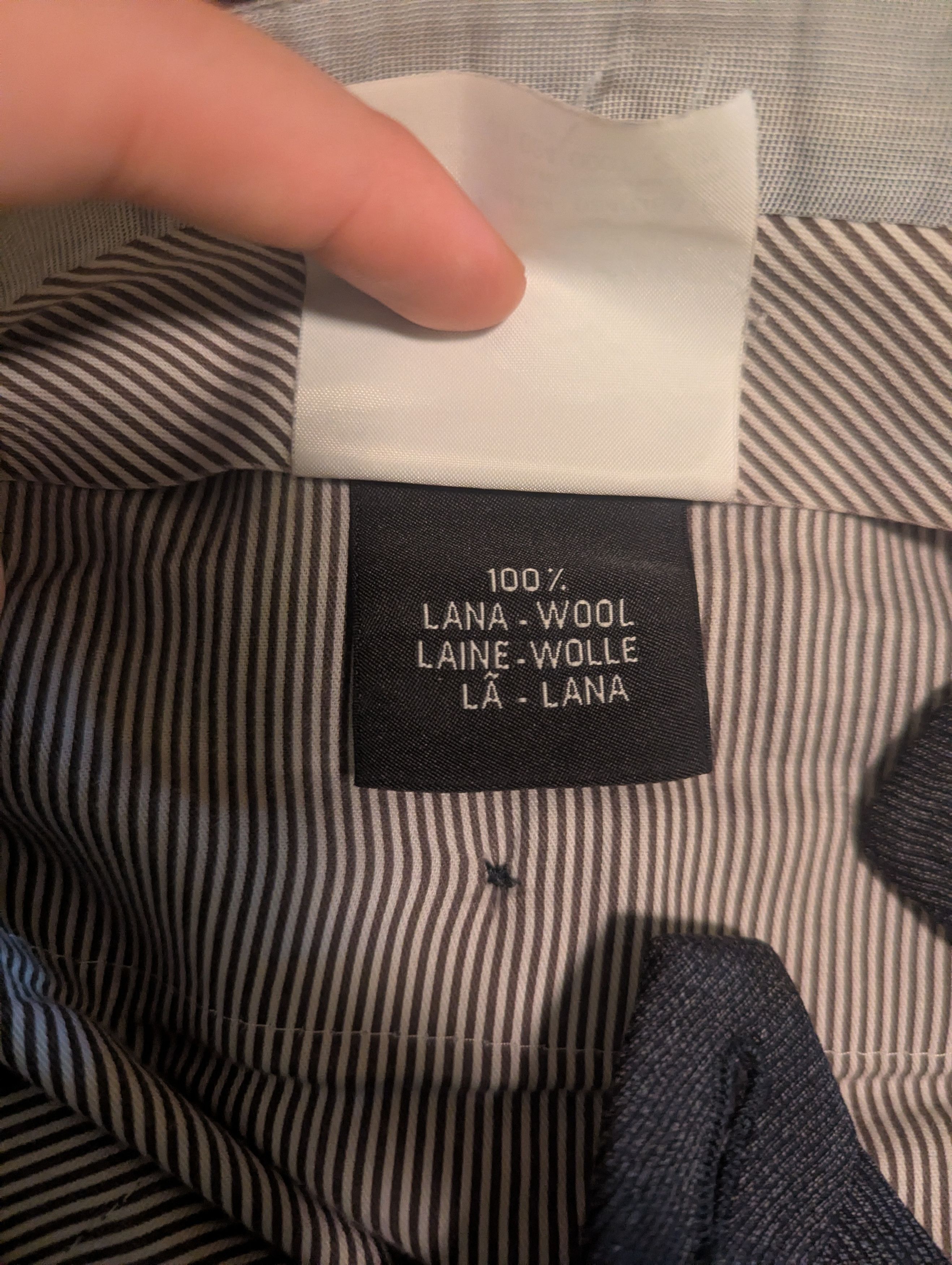 Ermenegildo Zegna Ermenegildo Zegna Gray Wool Trousers 34x30 Size 40R - 6 Thumbnail