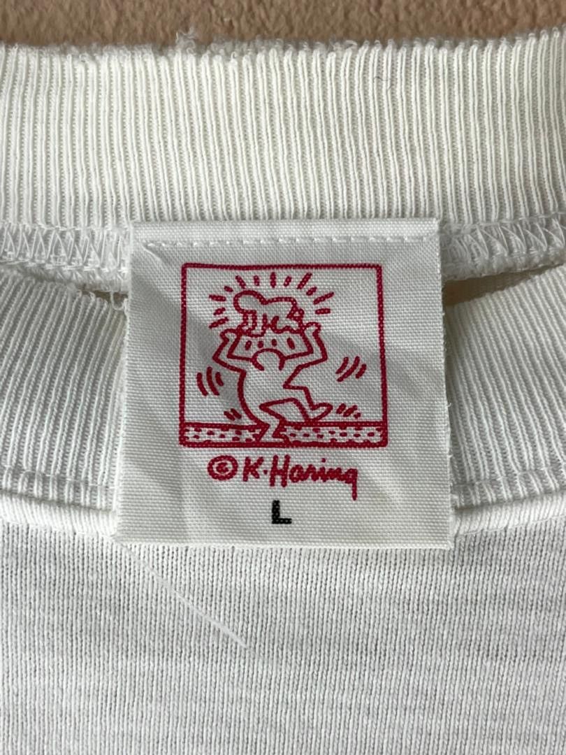 Keith Haring × Vintage Keith Haring Art Long Sleeve Tee Size US L / EU 52-54 / 3 - 14 Thumbnail