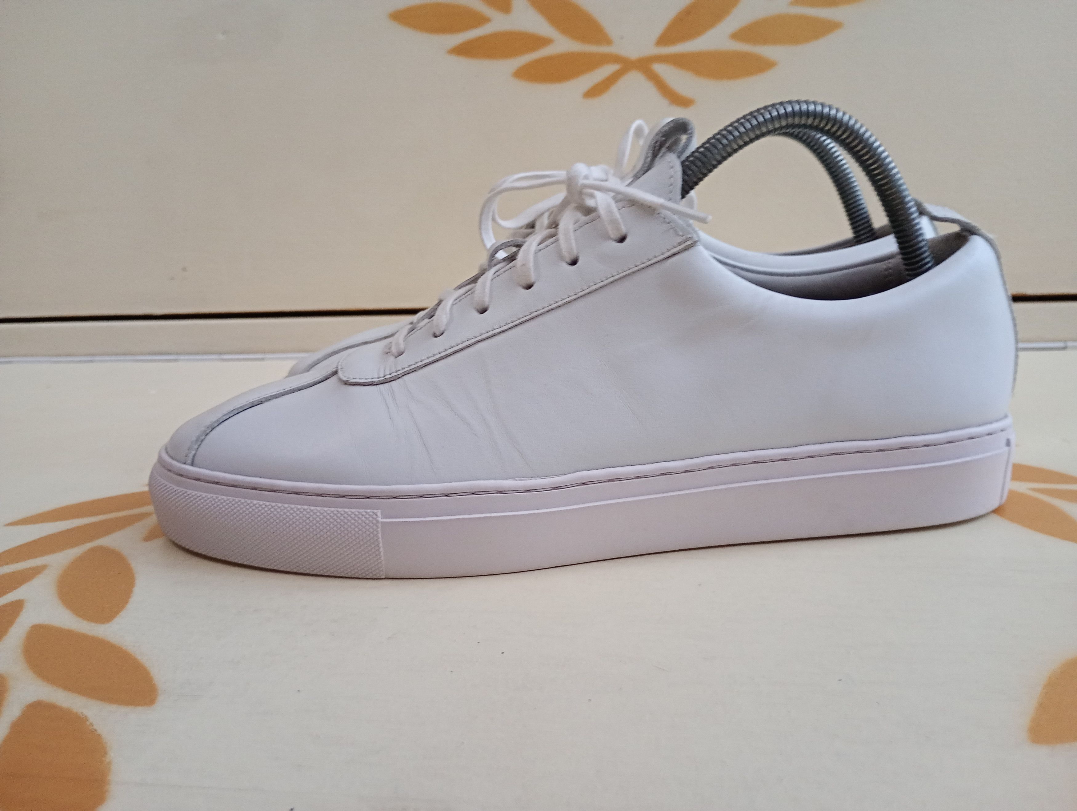 Grenson Grenson White Leather Sneakers Size US 8 / EU 41 - 2 Thumbnail