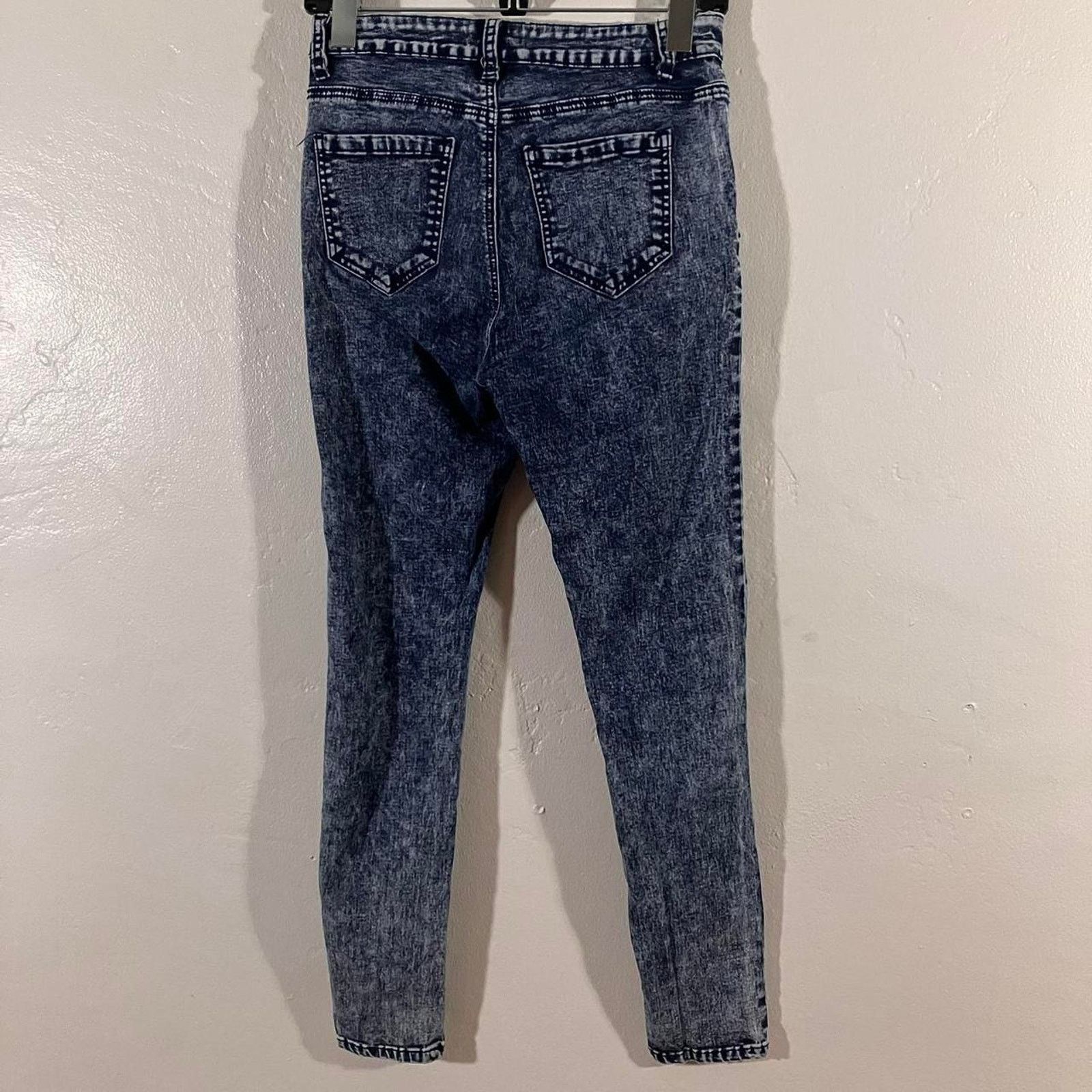 Other Iris Jeans Stone Washed High Waist Skinny Jeans Size 27" / US 4 / IT 40 - 3 Thumbnail
