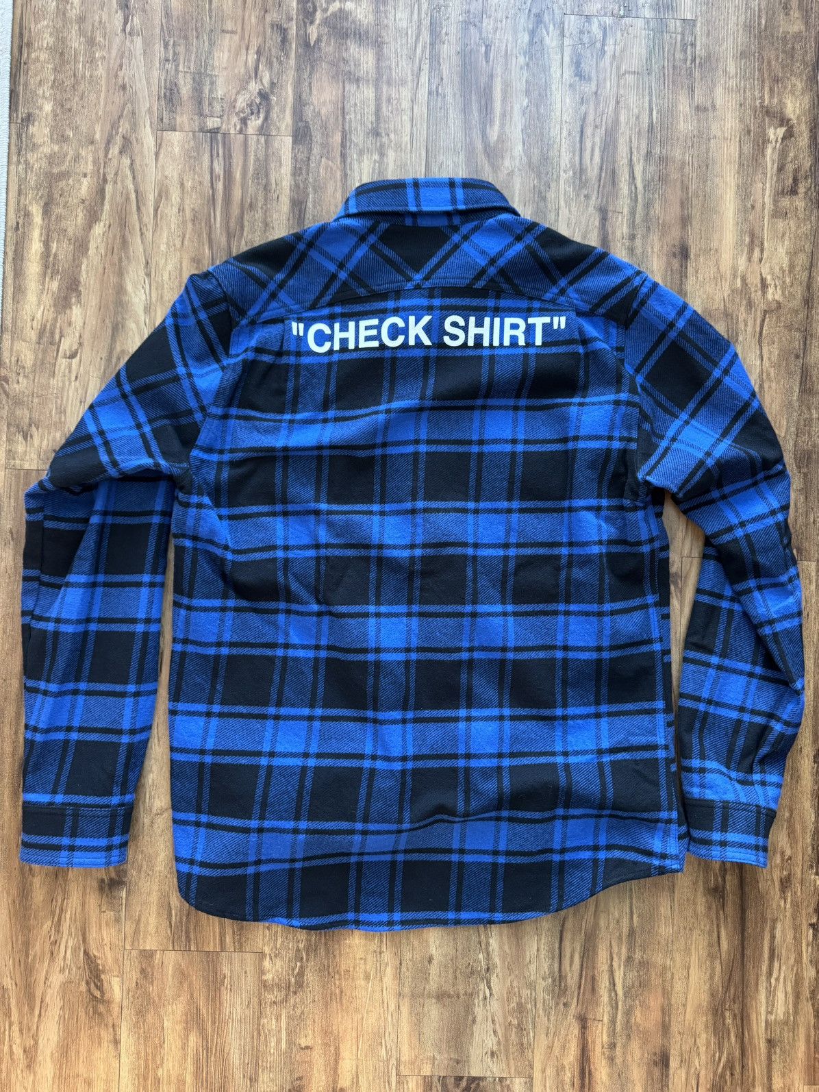 Off-White Off White FW18 Check Shirt Size US L / EU 52-54 / 3 - 3 Thumbnail