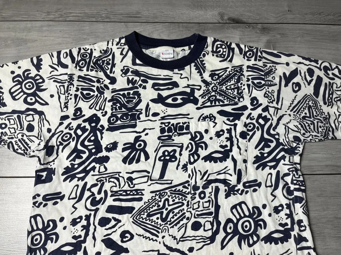 Vintage Vintage T-shirt crazy tee multi logo size Large Size US L / EU 52-54 / 3 - 3 Thumbnail
