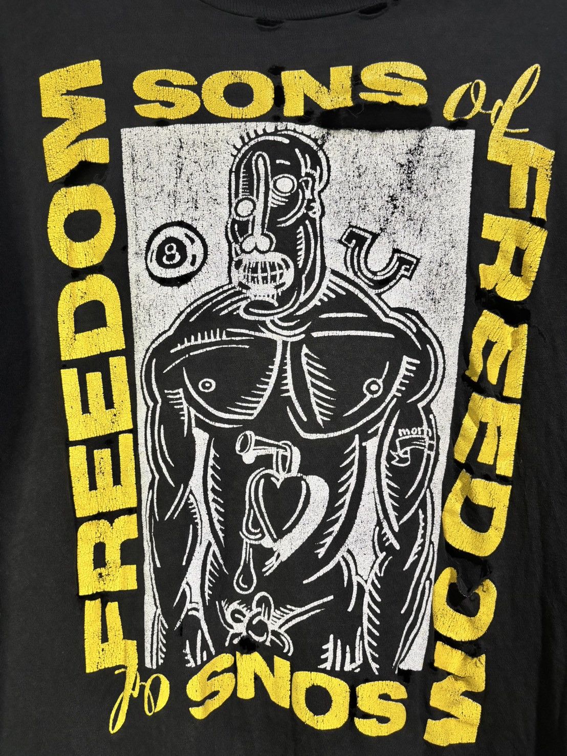 Band Tees Vintage Sons Of Freedom Size US XL / EU 56 / 4 - 2 Thumbnail