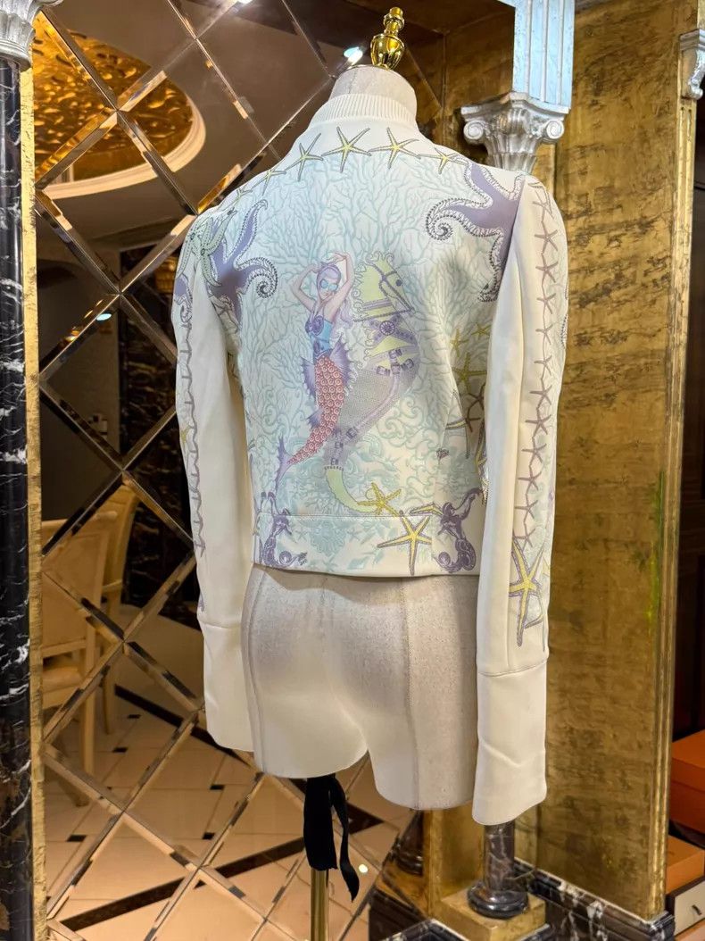 Versace Versace Sea life themed jacket coat Size M / US 6-8 / IT 42-44 - 6 Thumbnail